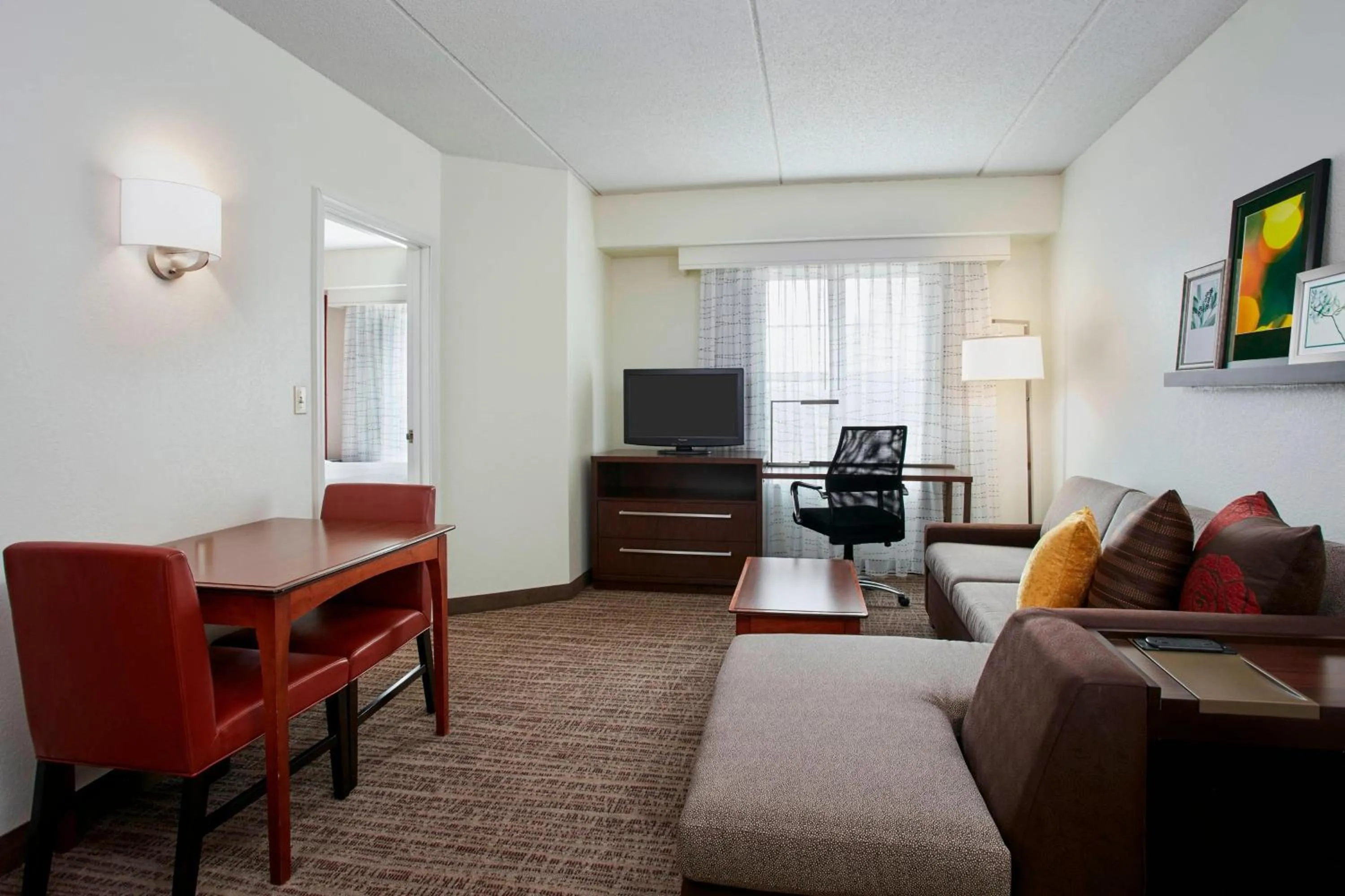 Living room in Residence Inn by Marriott Chicago Schaumburg/Woodfield Mall