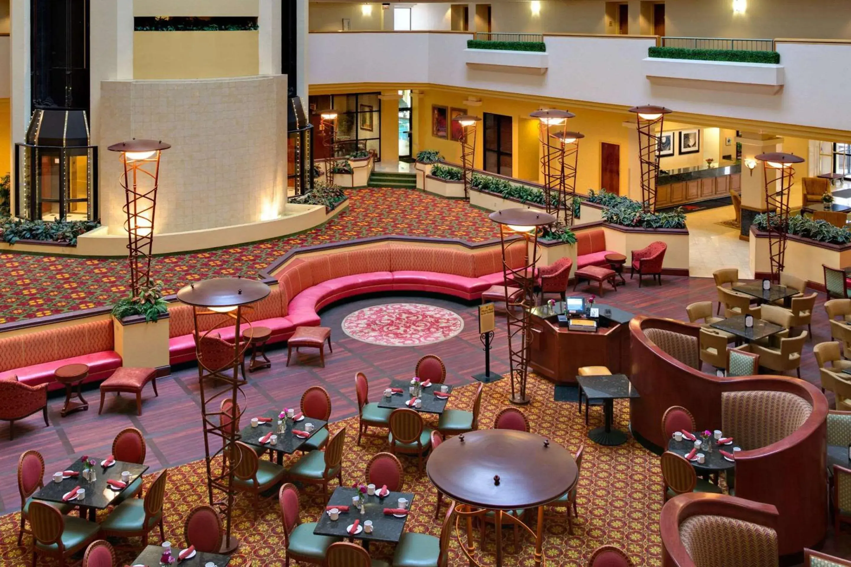 Lobby or reception in Radisson Hotel Cedar Rapids Lobby or reception in Radisson Hotel Cedar Rapids