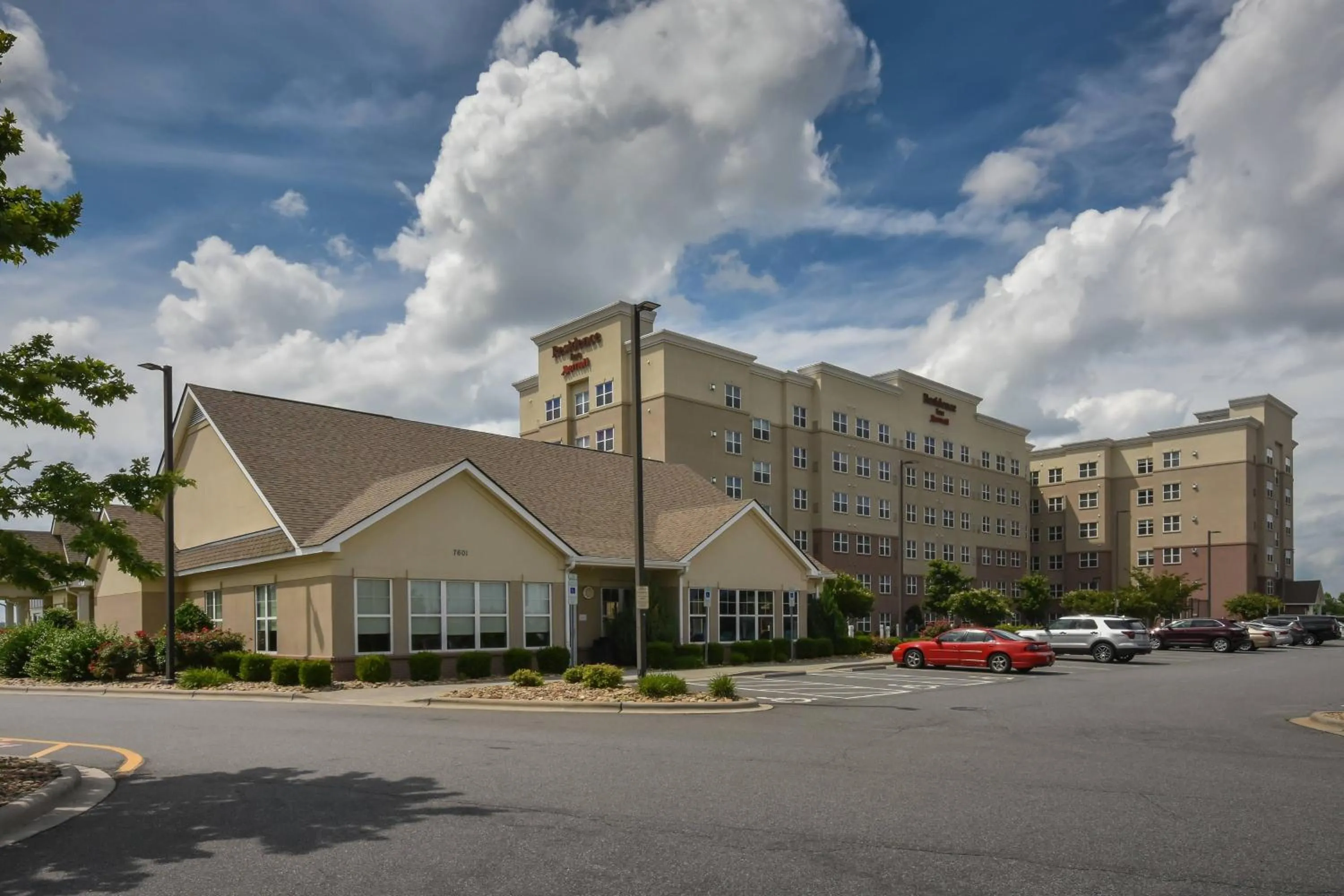 Property building in Residence Inn Charlotte Concord