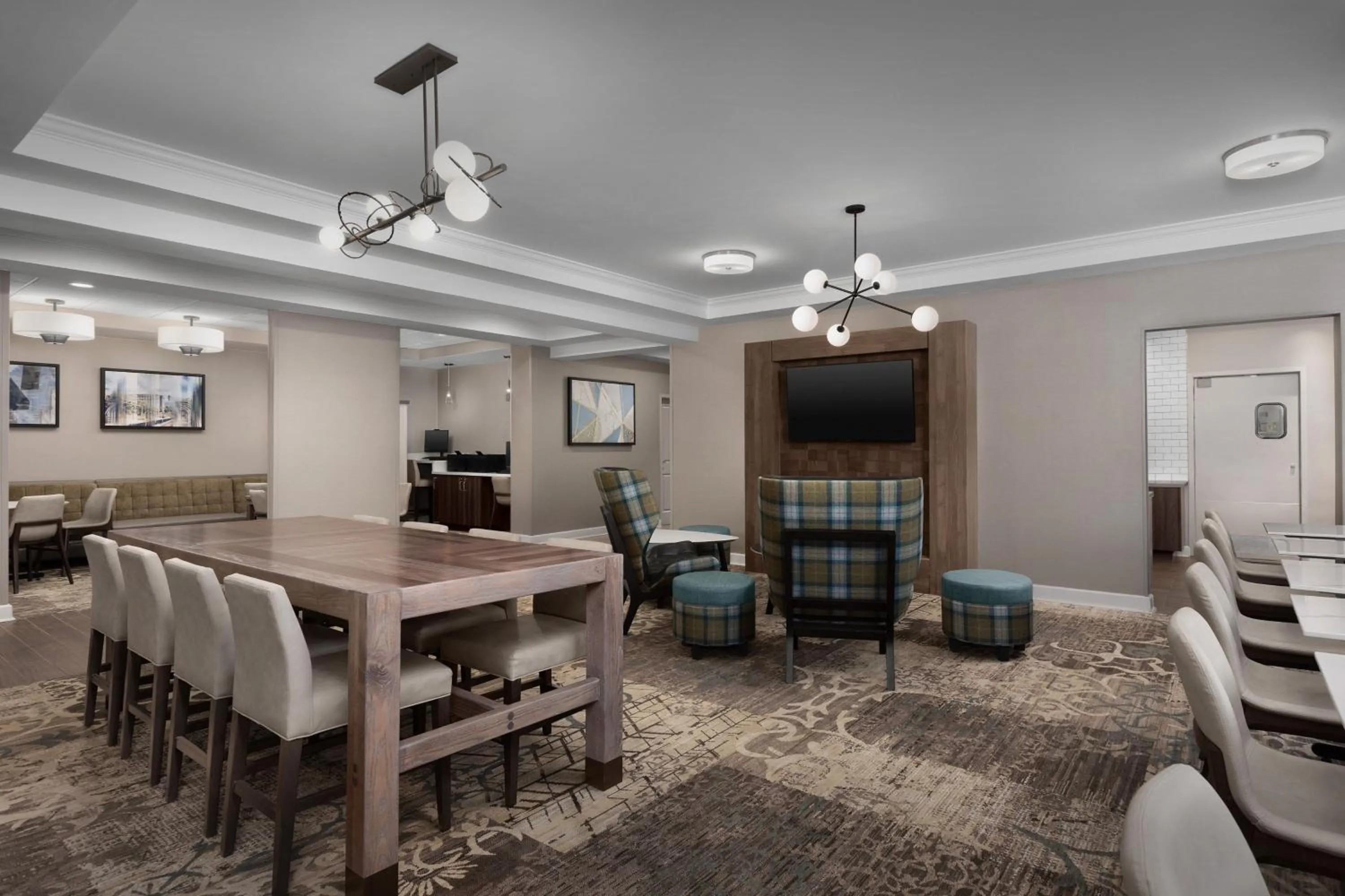 Breakfast in Residence Inn Charlotte SouthPark