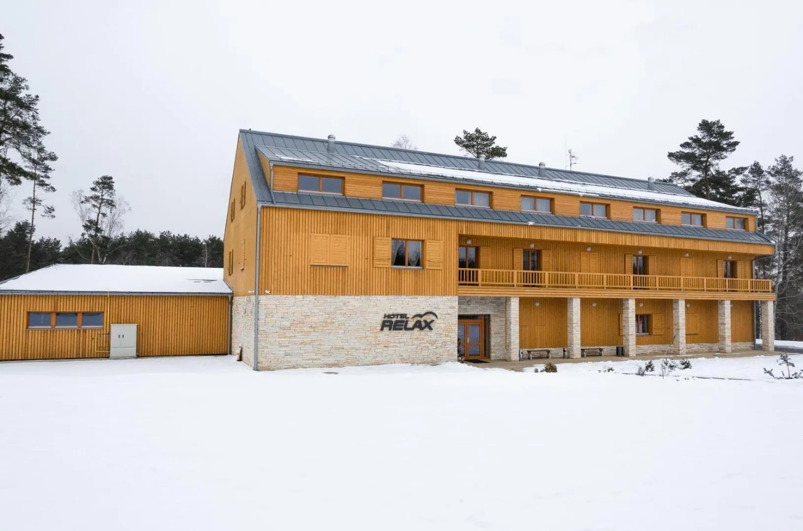 Property building in Hotel Relax Vrchbela