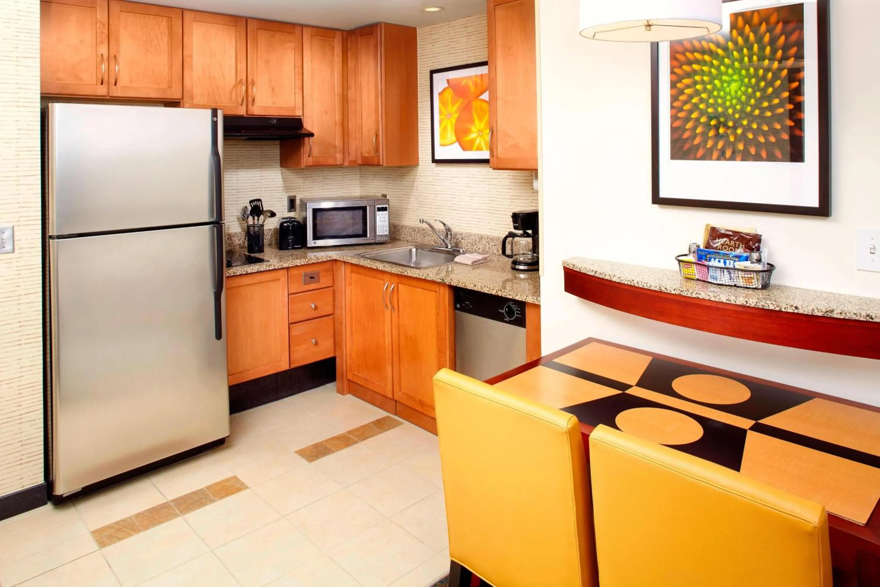 Kitchen or kitchenette in Residence Inn Columbus Downtown