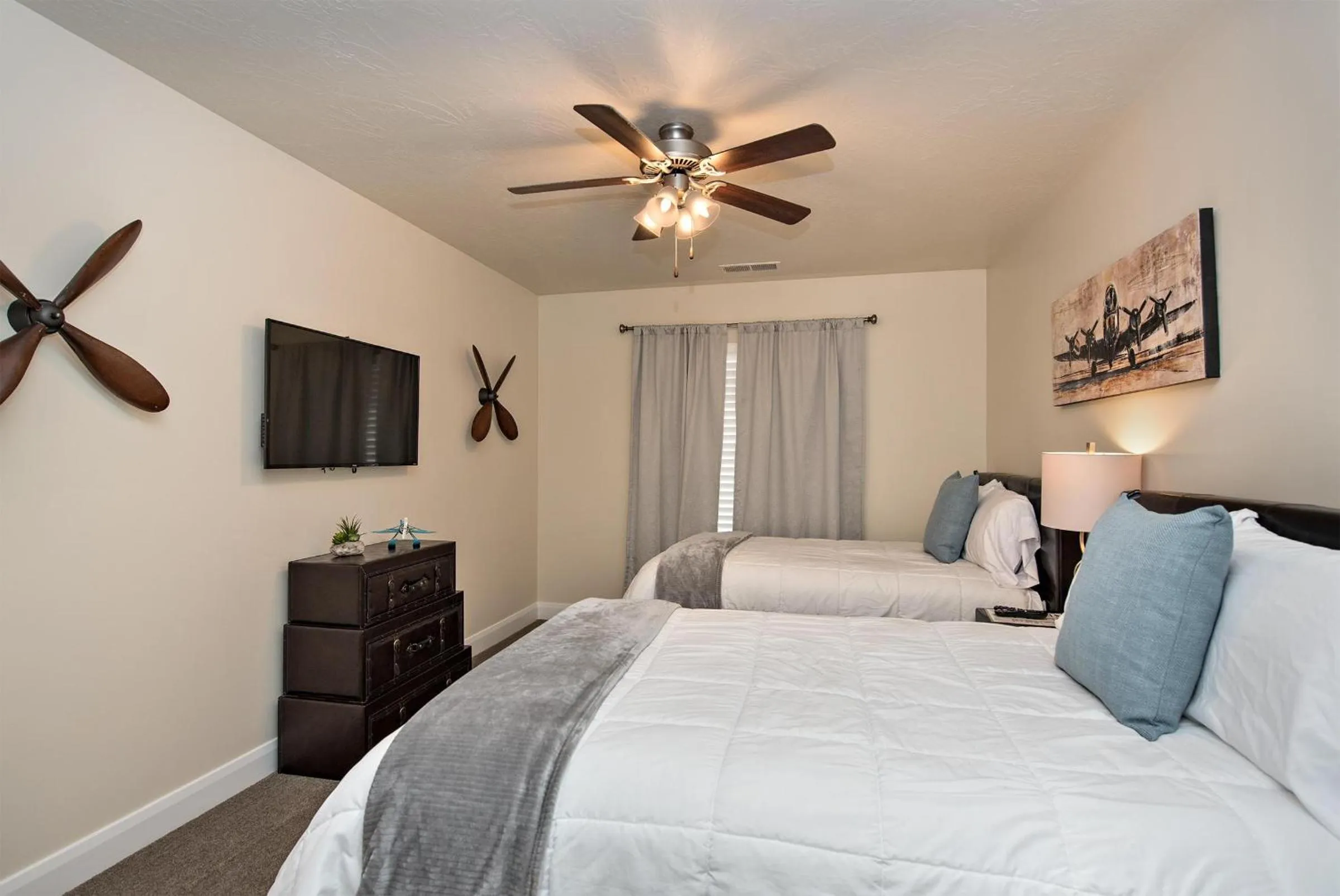 Bed in Red Cliff Sunset