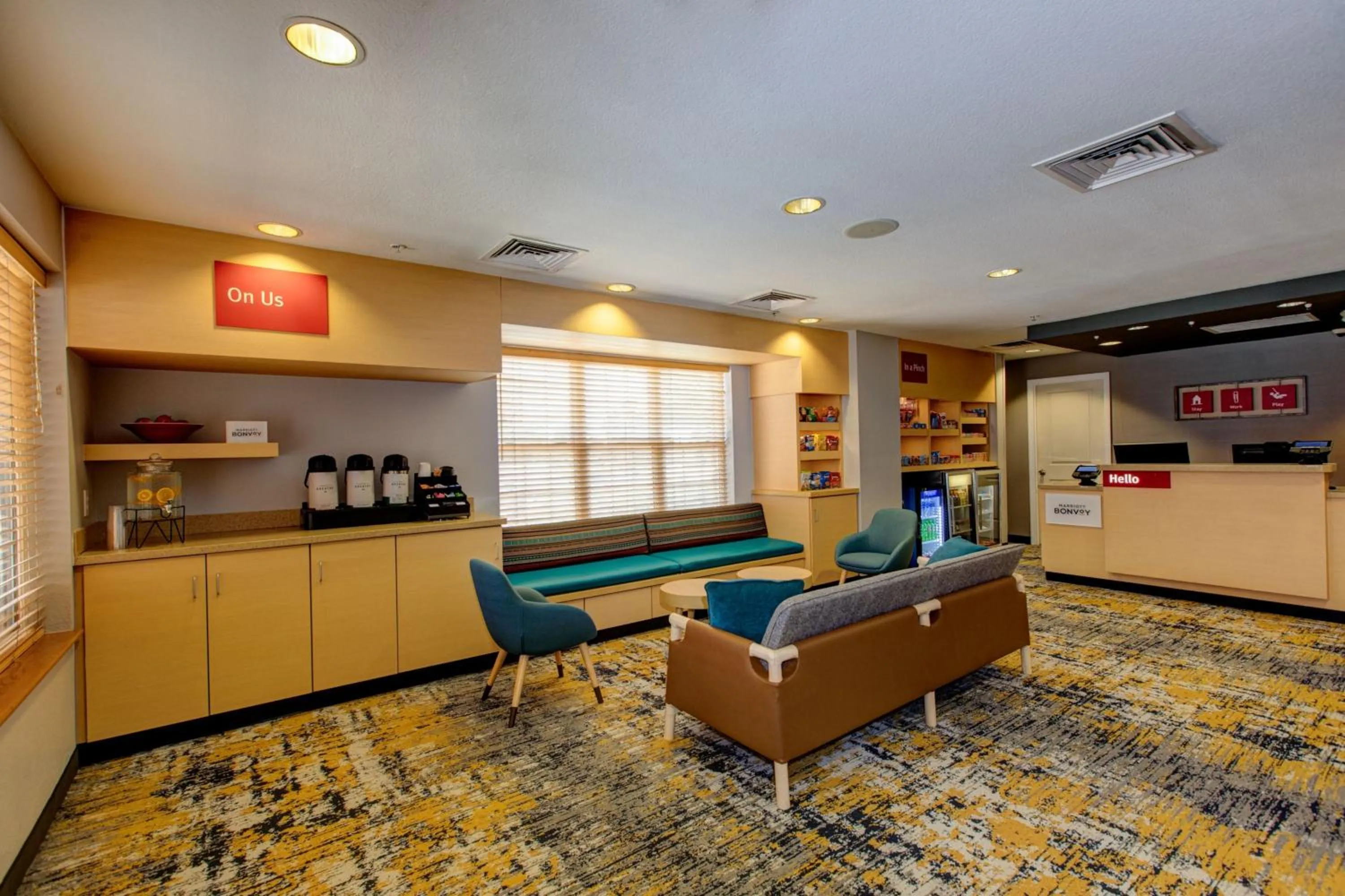 Lobby or reception in TownePlace Suites Colorado Springs