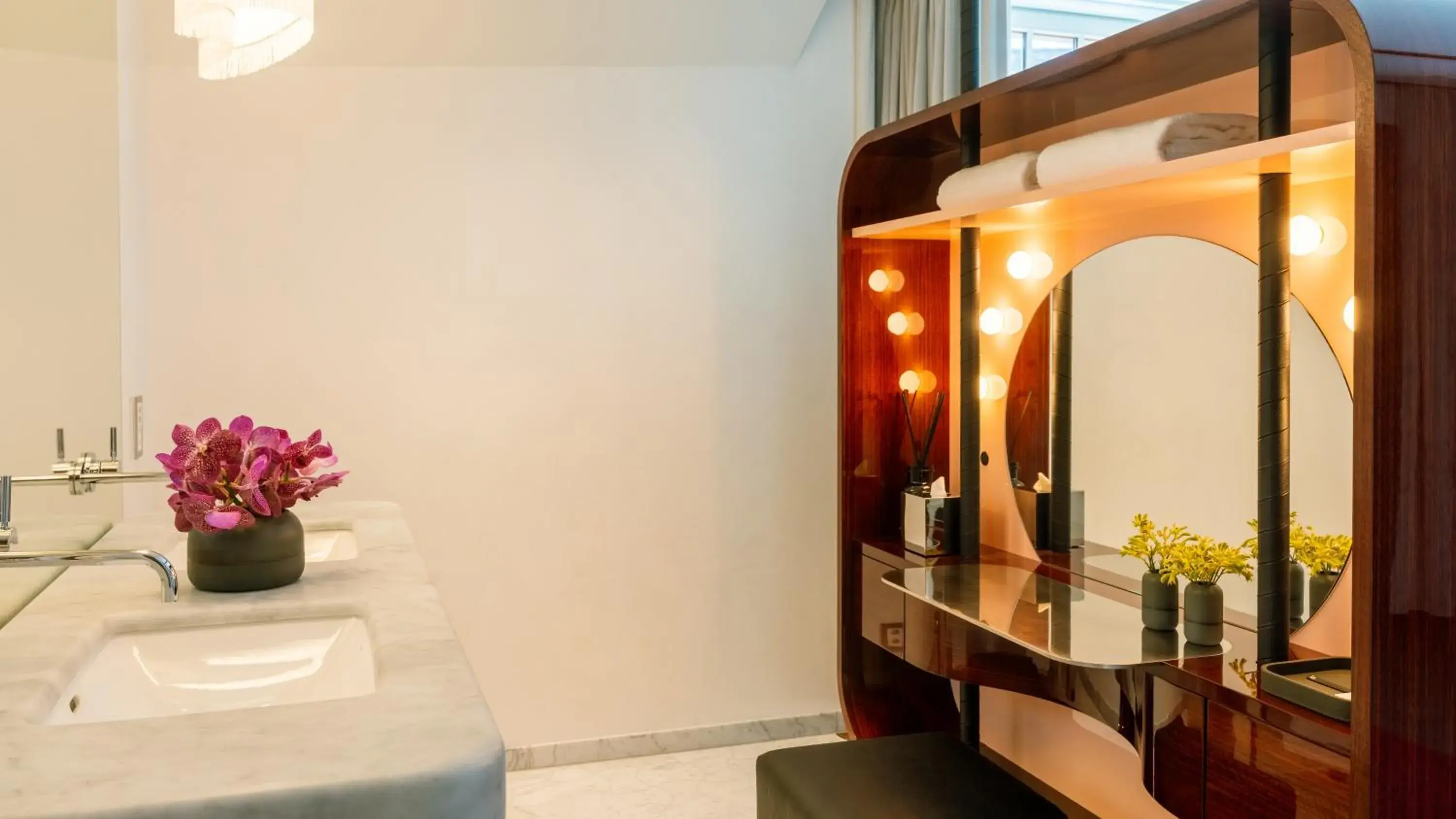 Bathroom in Grand Hotel LES TROIS ROIS Bathroom in Grand Hotel LES TROIS ROIS