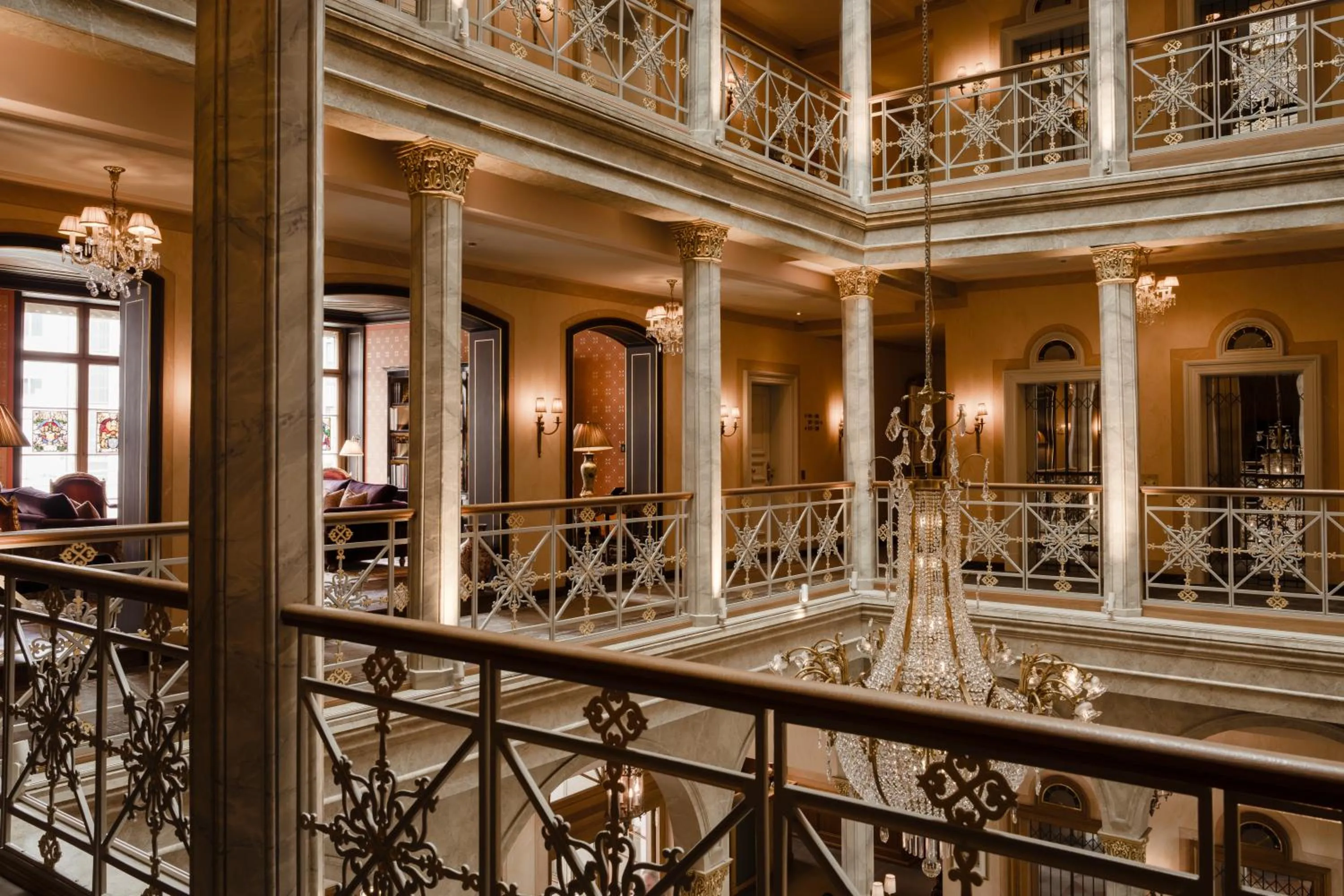 Property building in Grand Hotel LES TROIS ROIS