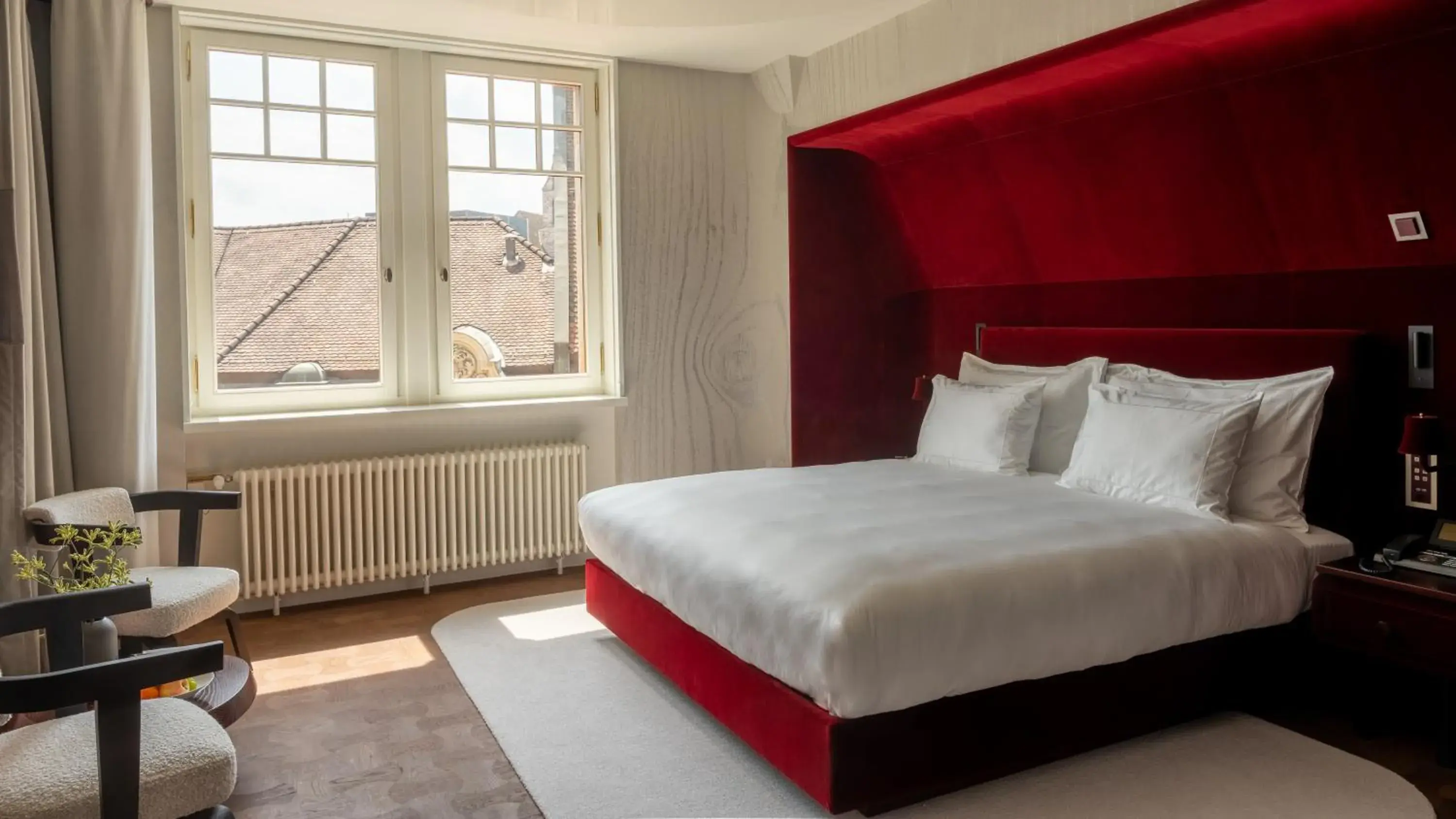 Bed in Grand Hotel LES TROIS ROIS Bed in Grand Hotel LES TROIS ROIS