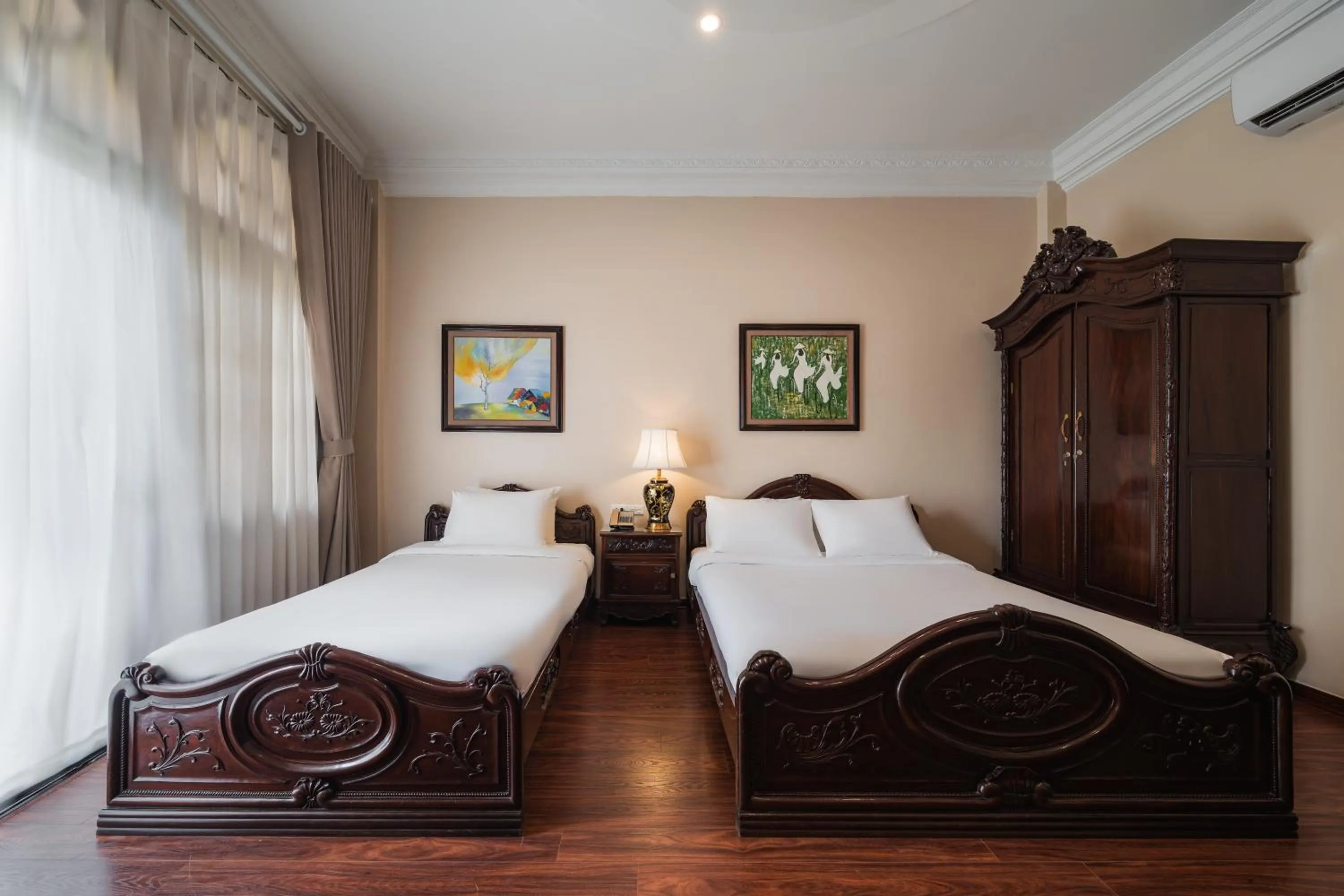 Bedroom, Bed in Hanoi Little Town Hotel