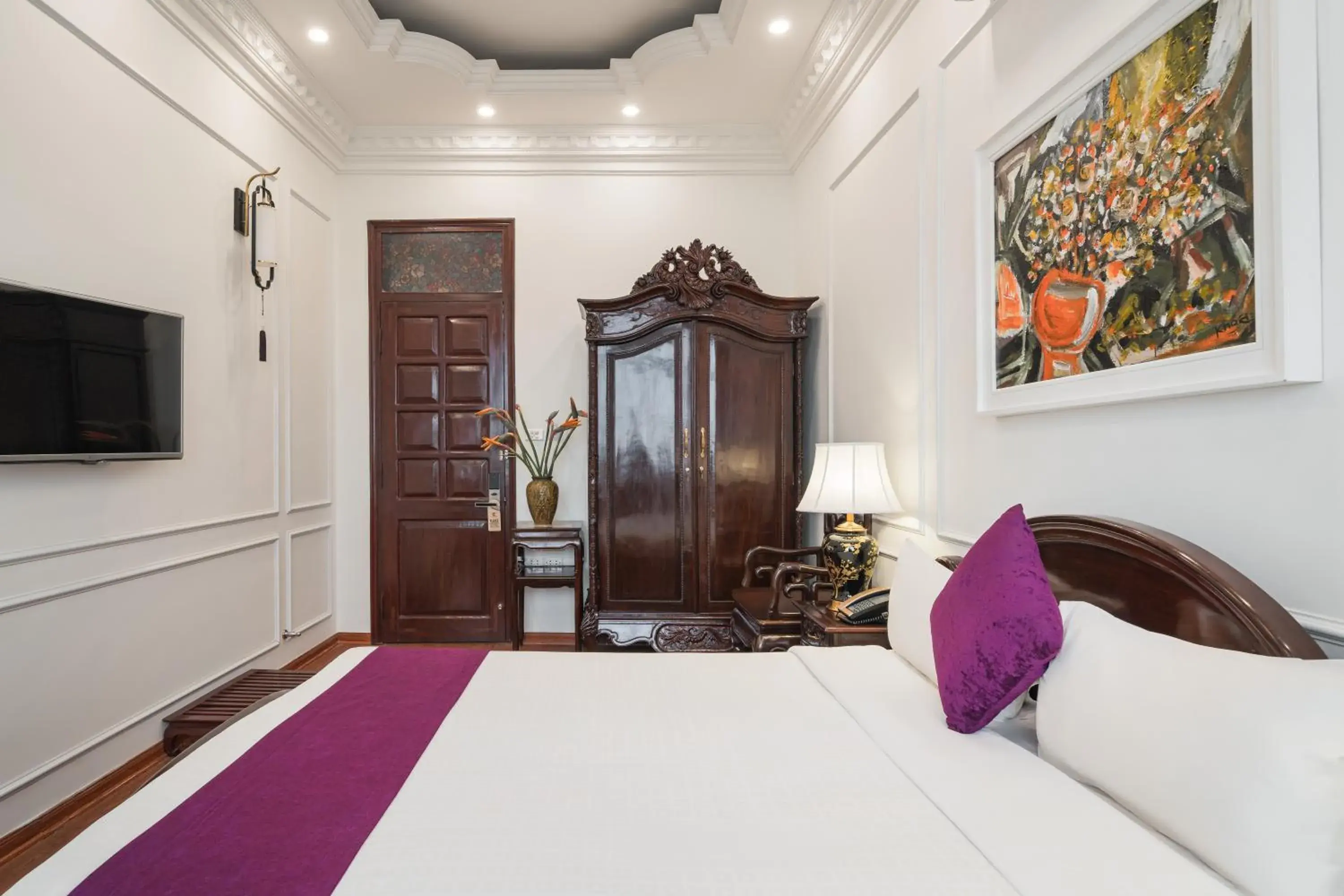 Bed in Hanoi Little Town Hotel Bed in Hanoi Little Town Hotel