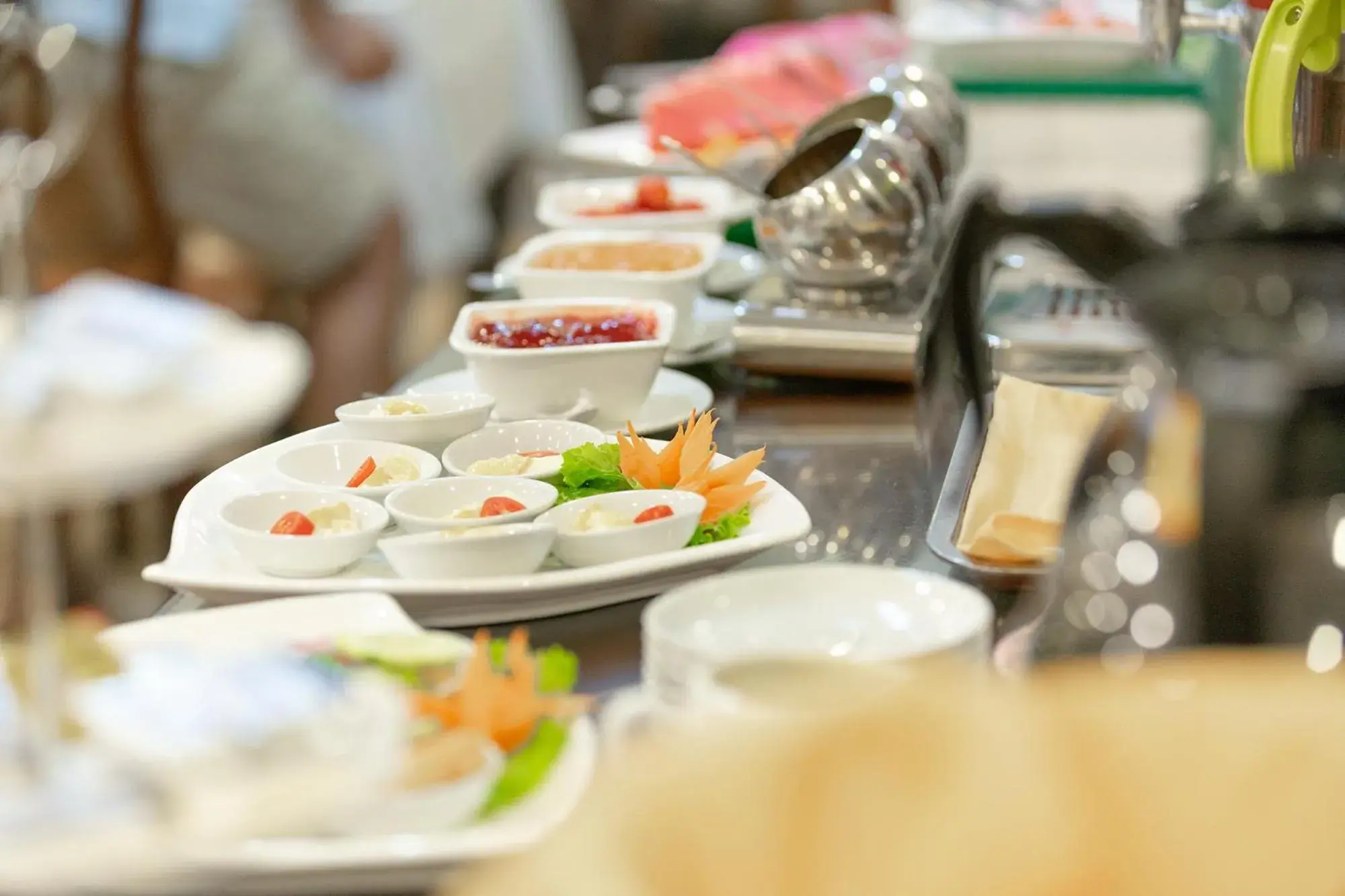 Buffet breakfast in Hanoi Little Town Hotel Buffet breakfast in Hanoi Little Town Hotel