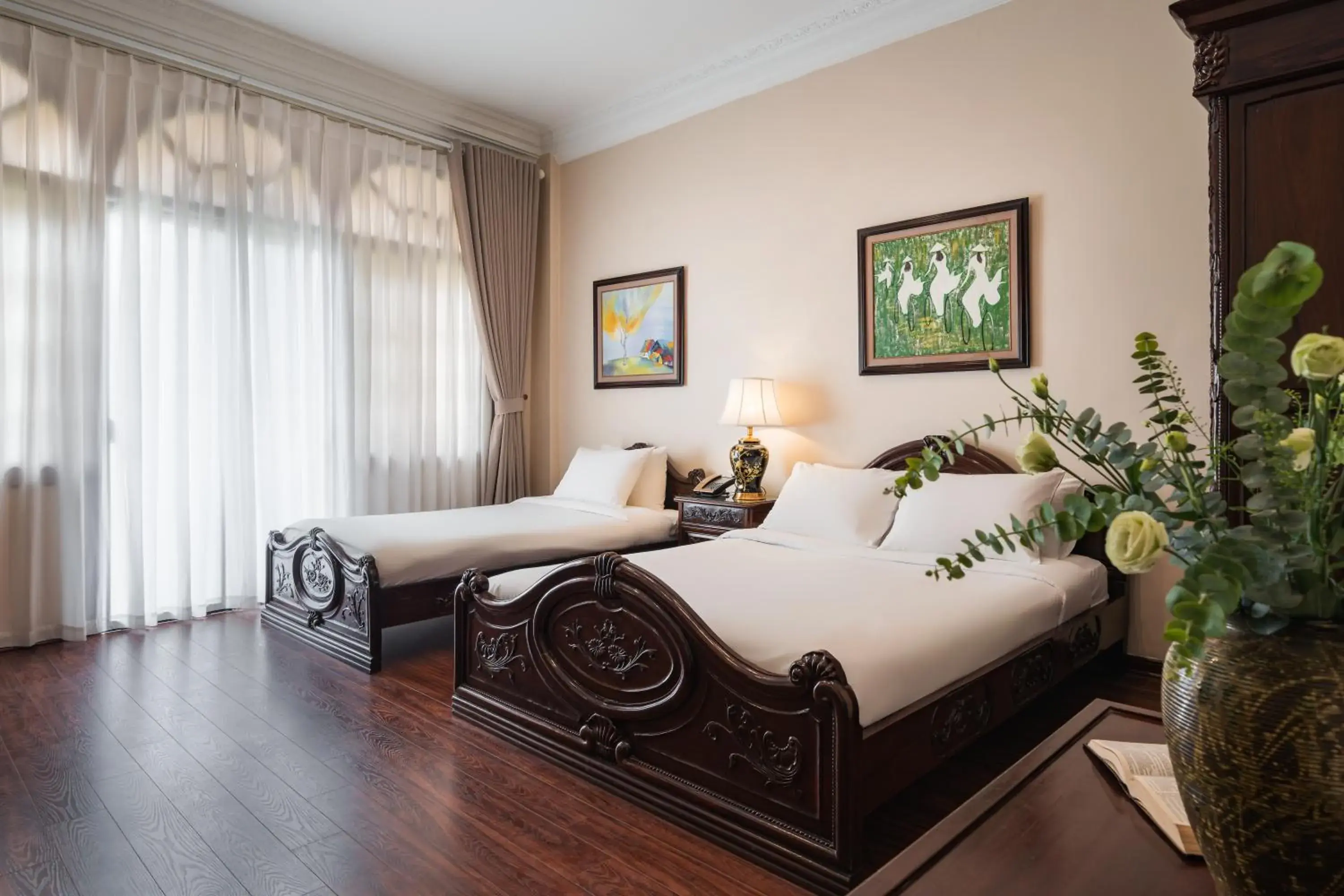 Bedroom, Bed in Hanoi Little Town Hotel Bedroom, Bed in Hanoi Little Town Hotel