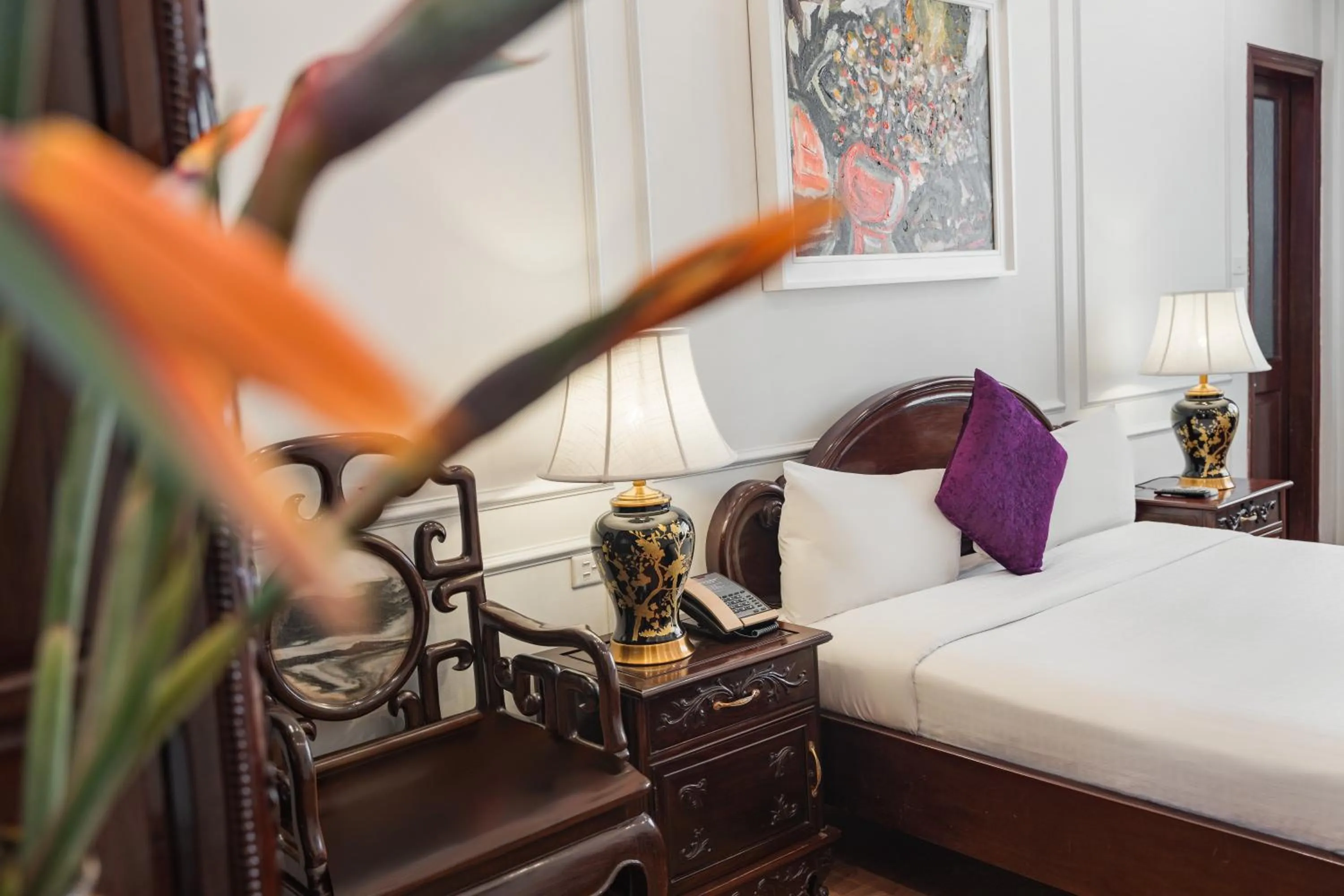 Bedroom, Bed in Hanoi Little Town Hotel