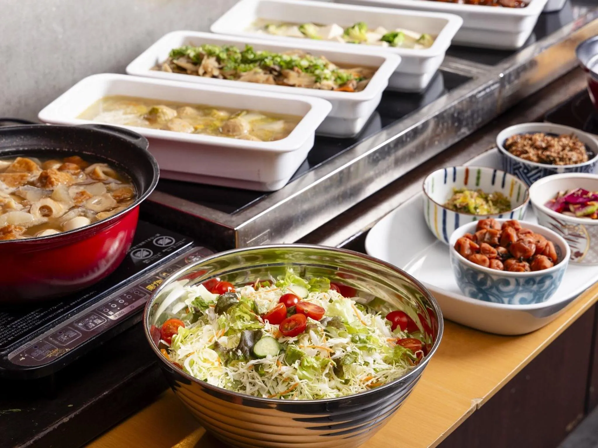 Buffet breakfast in KOKO HOTEL Himeji Castle - formerly Hotel Wing International Himeji