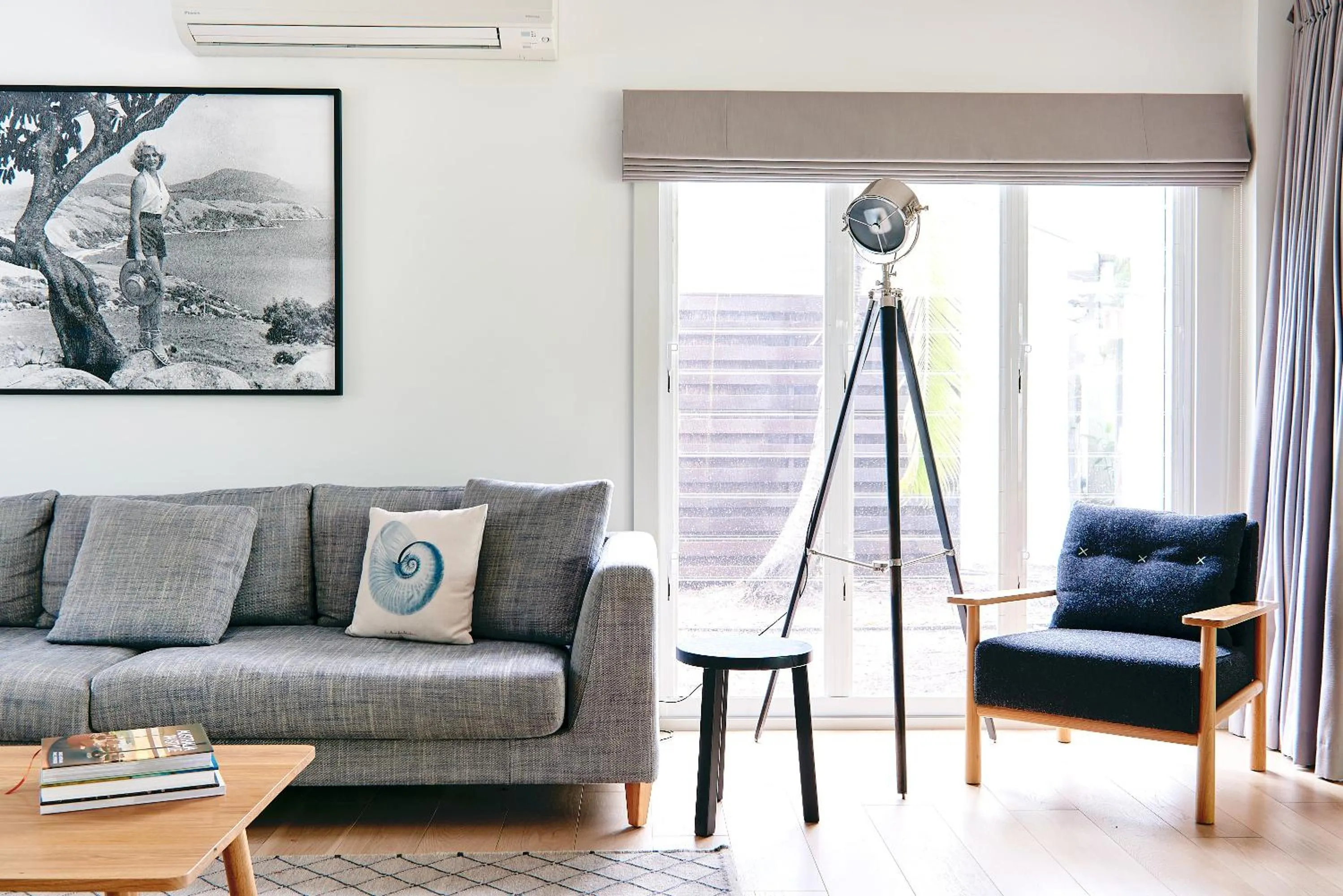 Living room in Orpheus Island Lodge