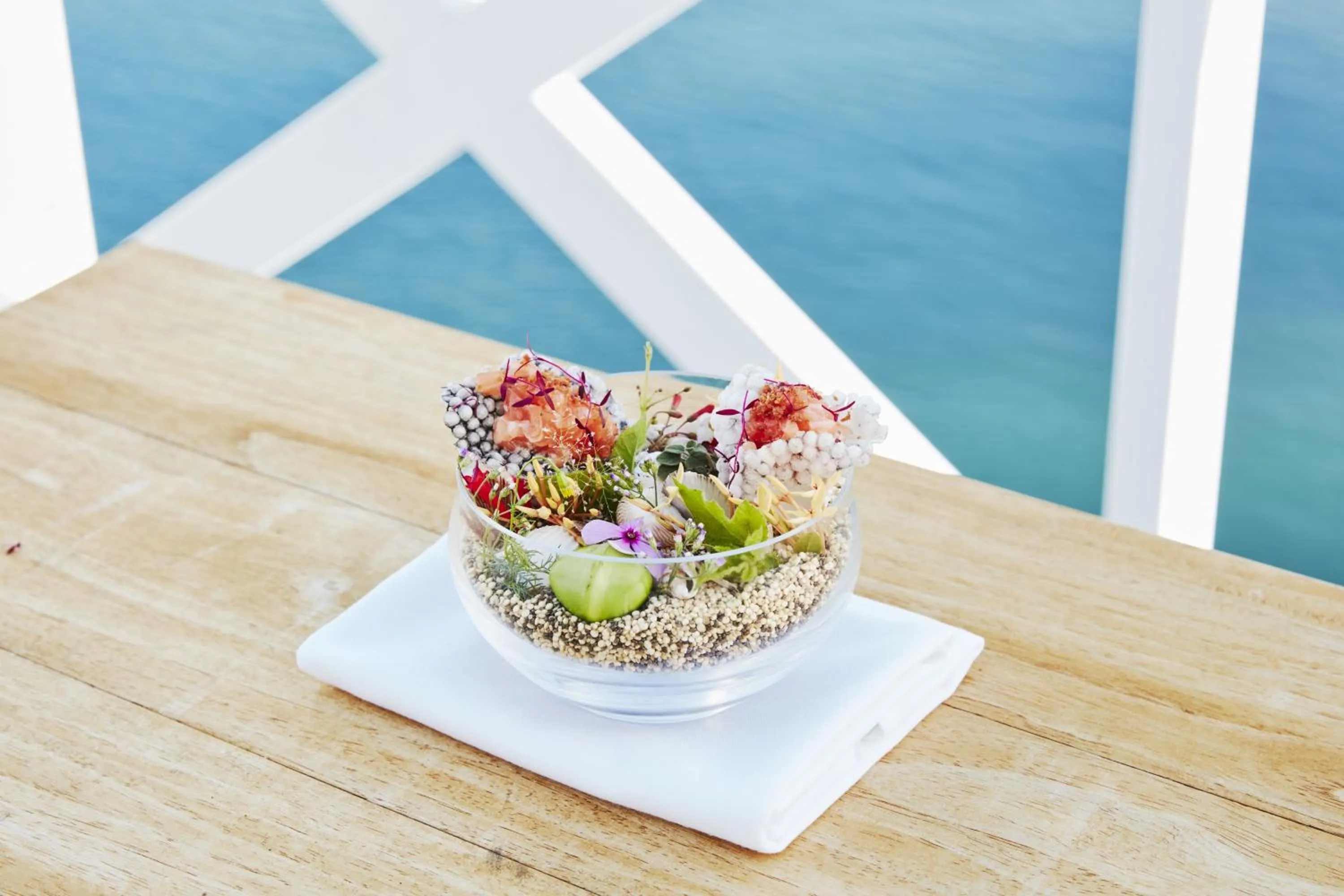 Food and drinks in Orpheus Island Lodge