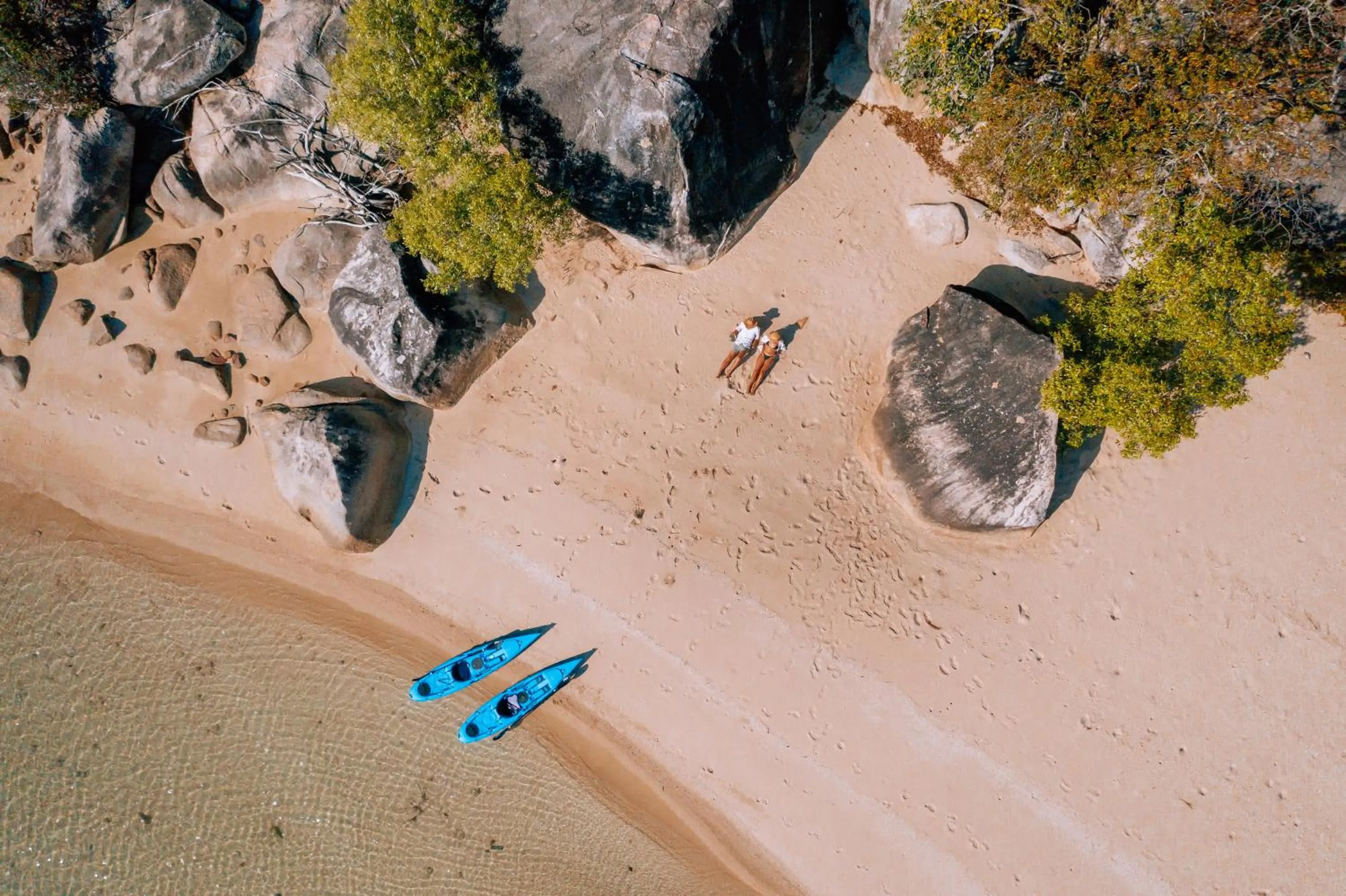 Bird's eye view in Orpheus Island Lodge