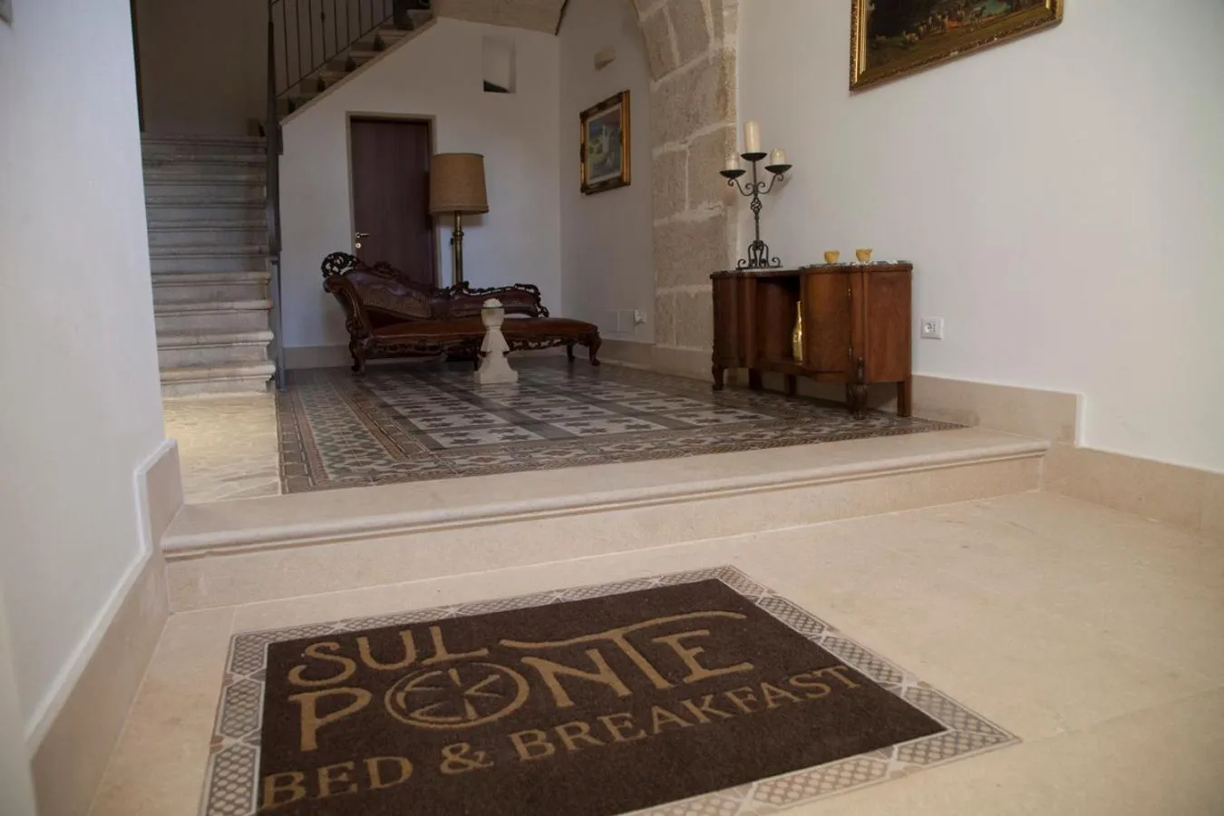 Lobby or reception in B&B Sul Ponte