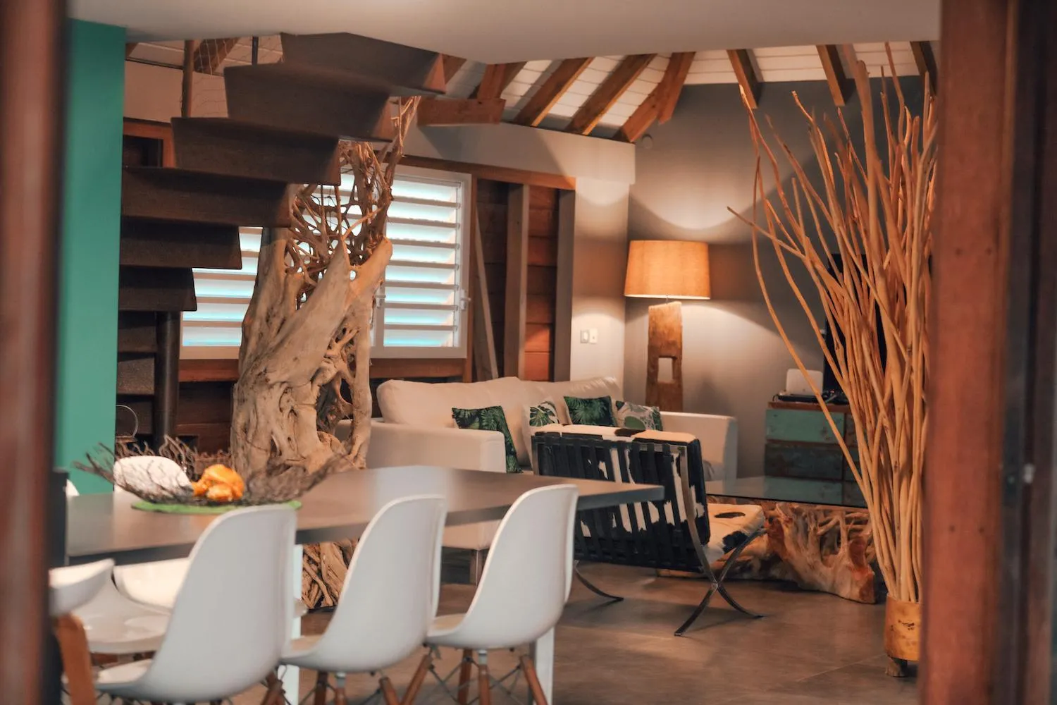Silverfish Lodge villa accès plage
