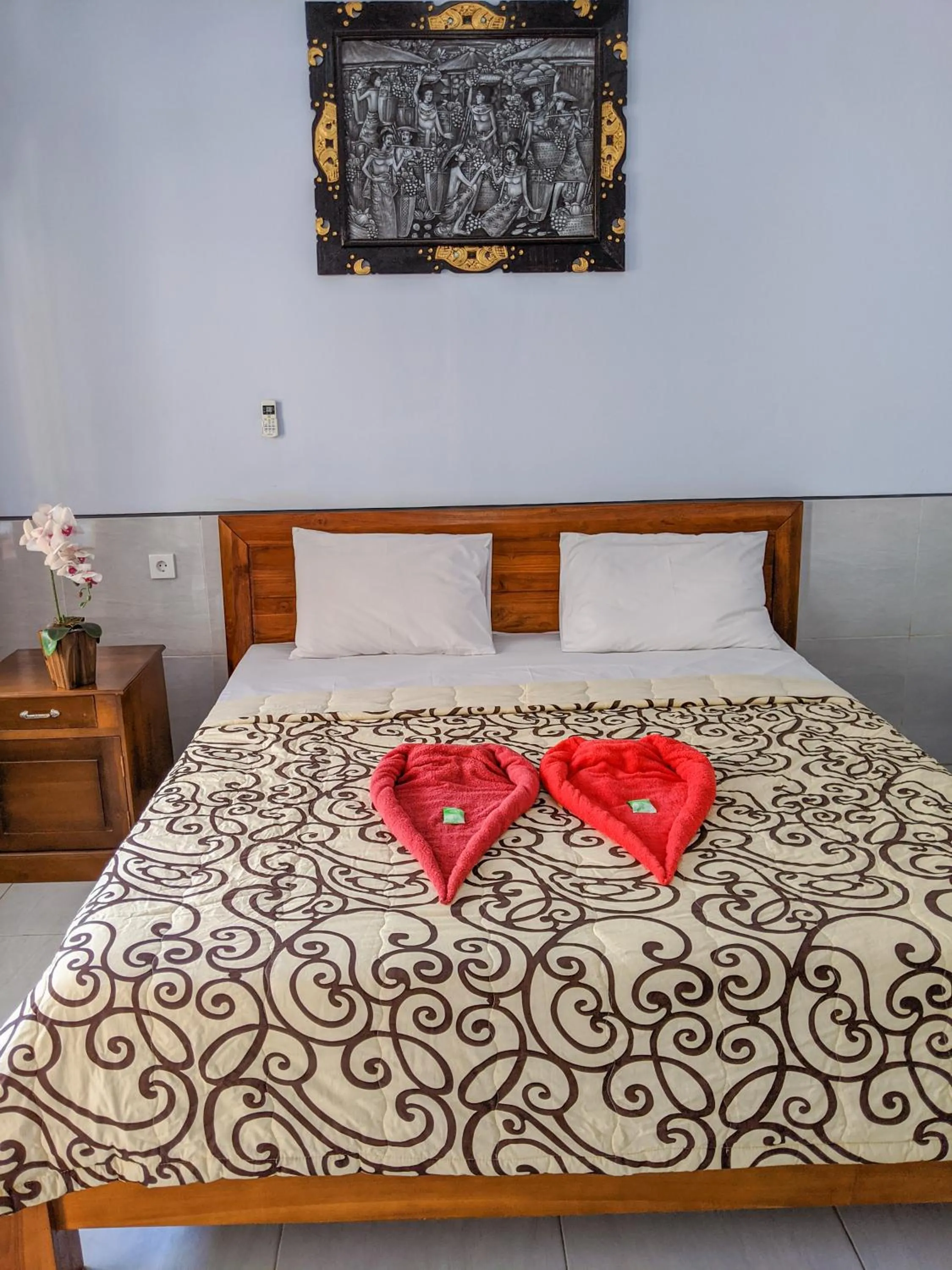 Bed in Serangan Inn Mimba