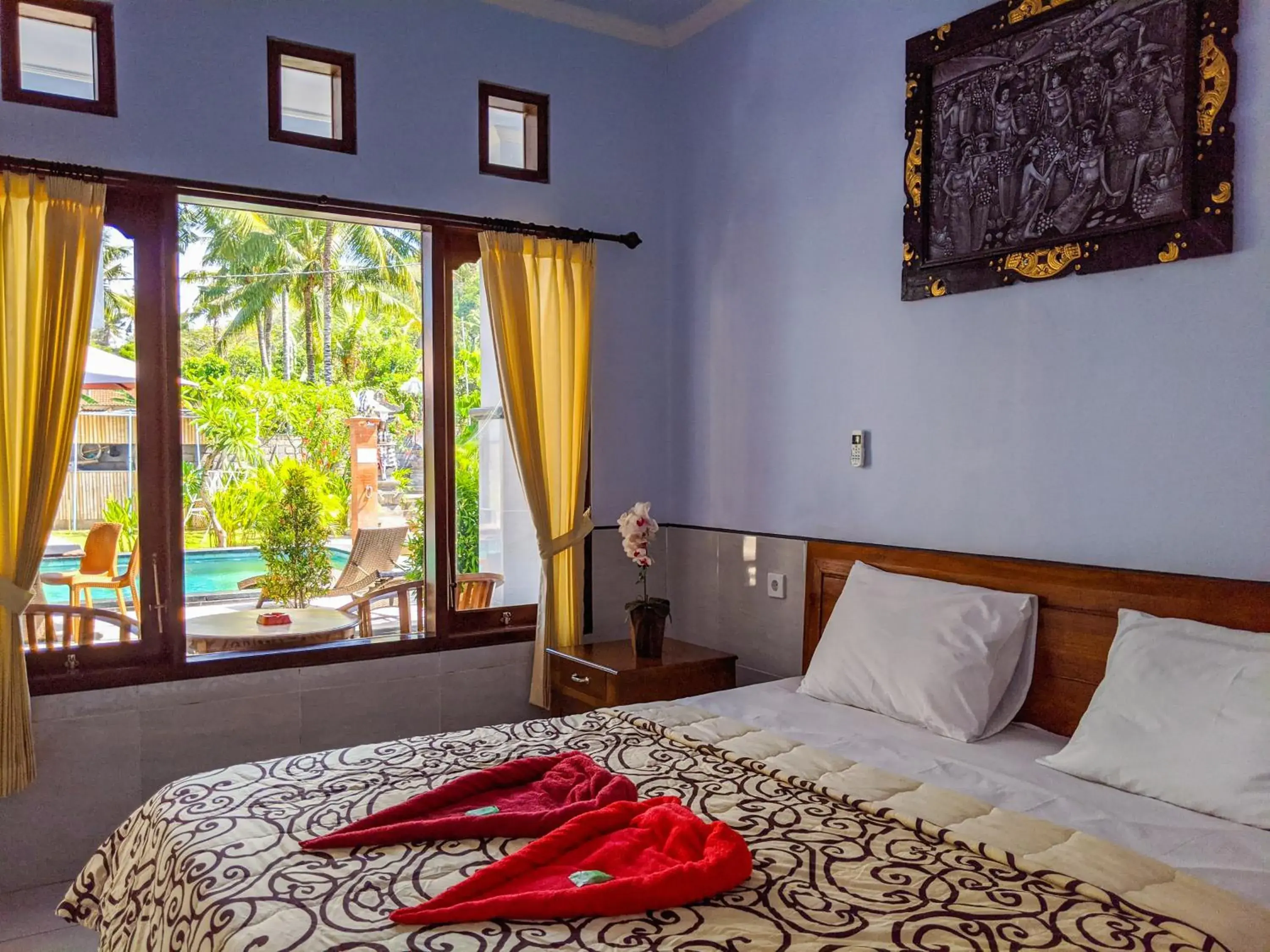 Bed in Serangan Inn Mimba Bed in Serangan Inn Mimba