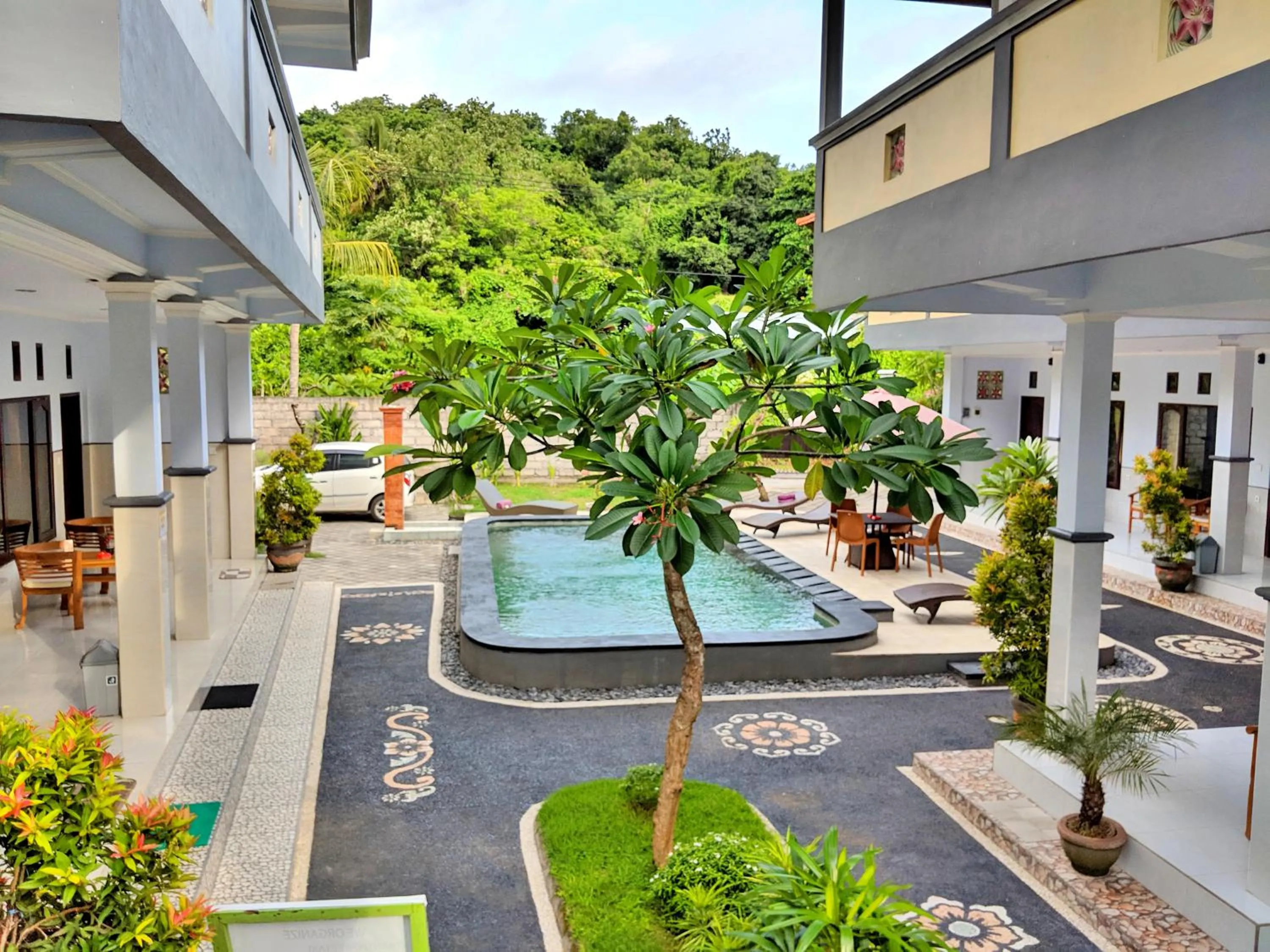 On site in Serangan Inn Mimba