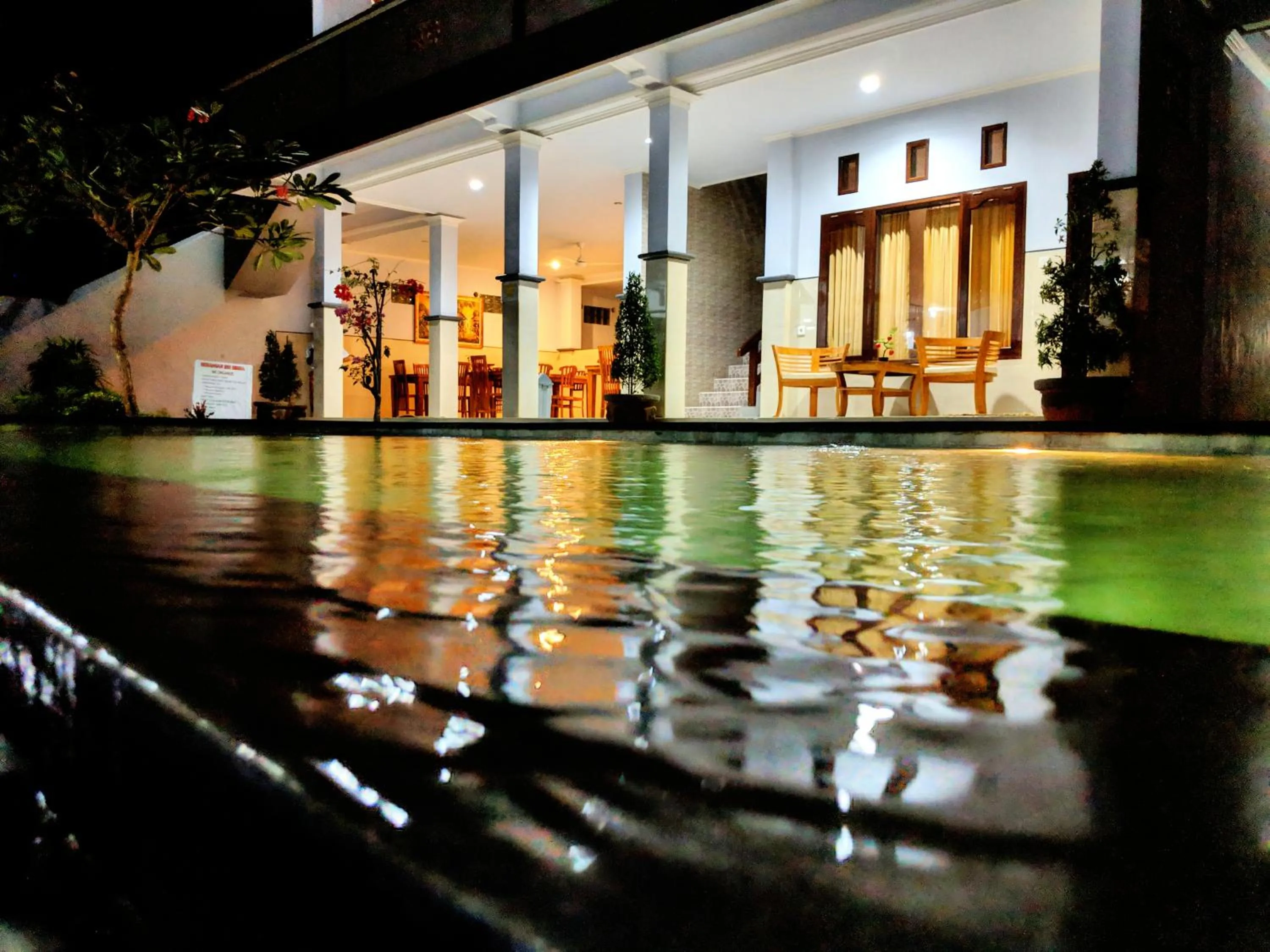 Swimming pool in Serangan Inn Mimba