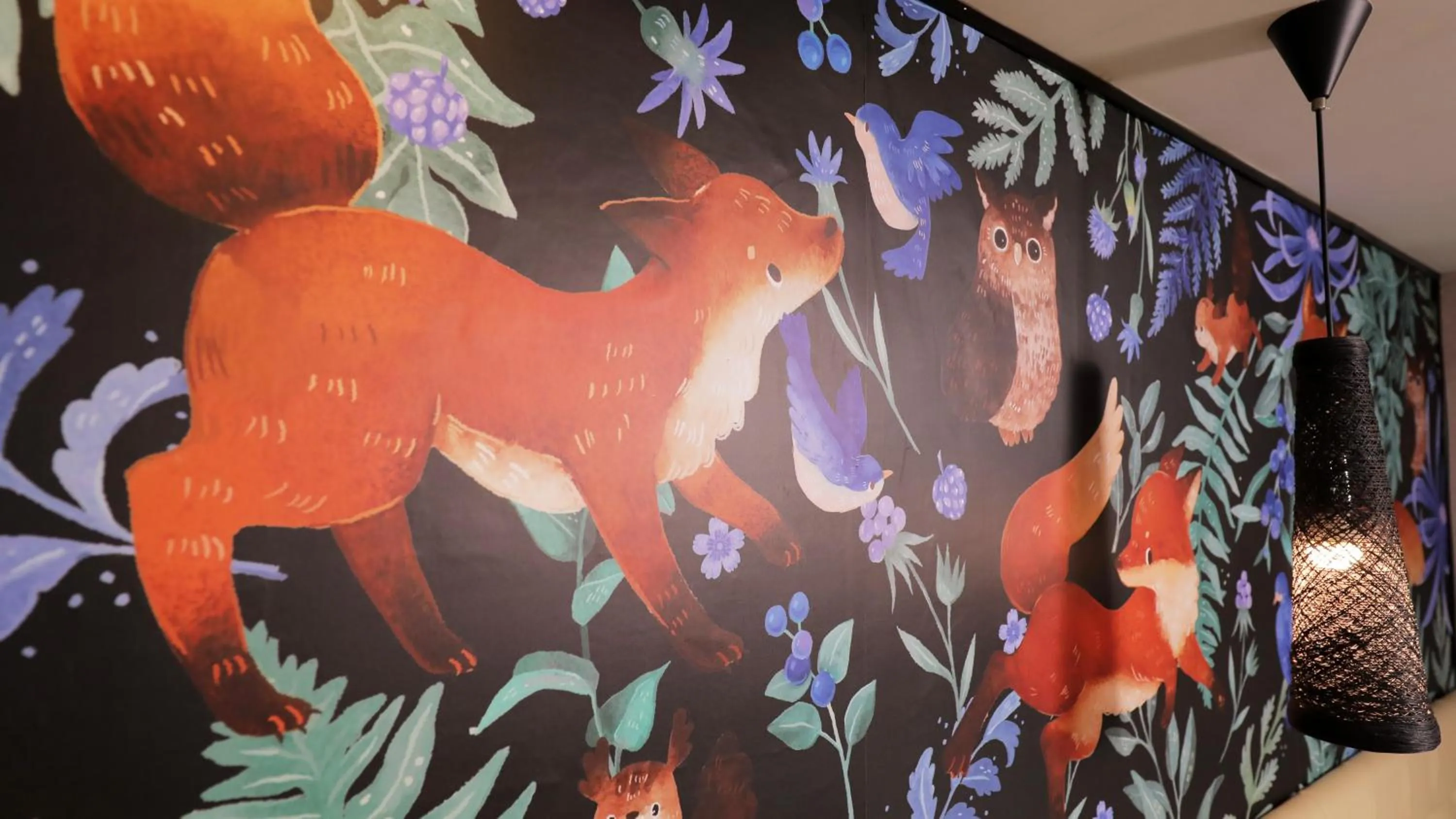 Decorative detail in Urtrip Hotel