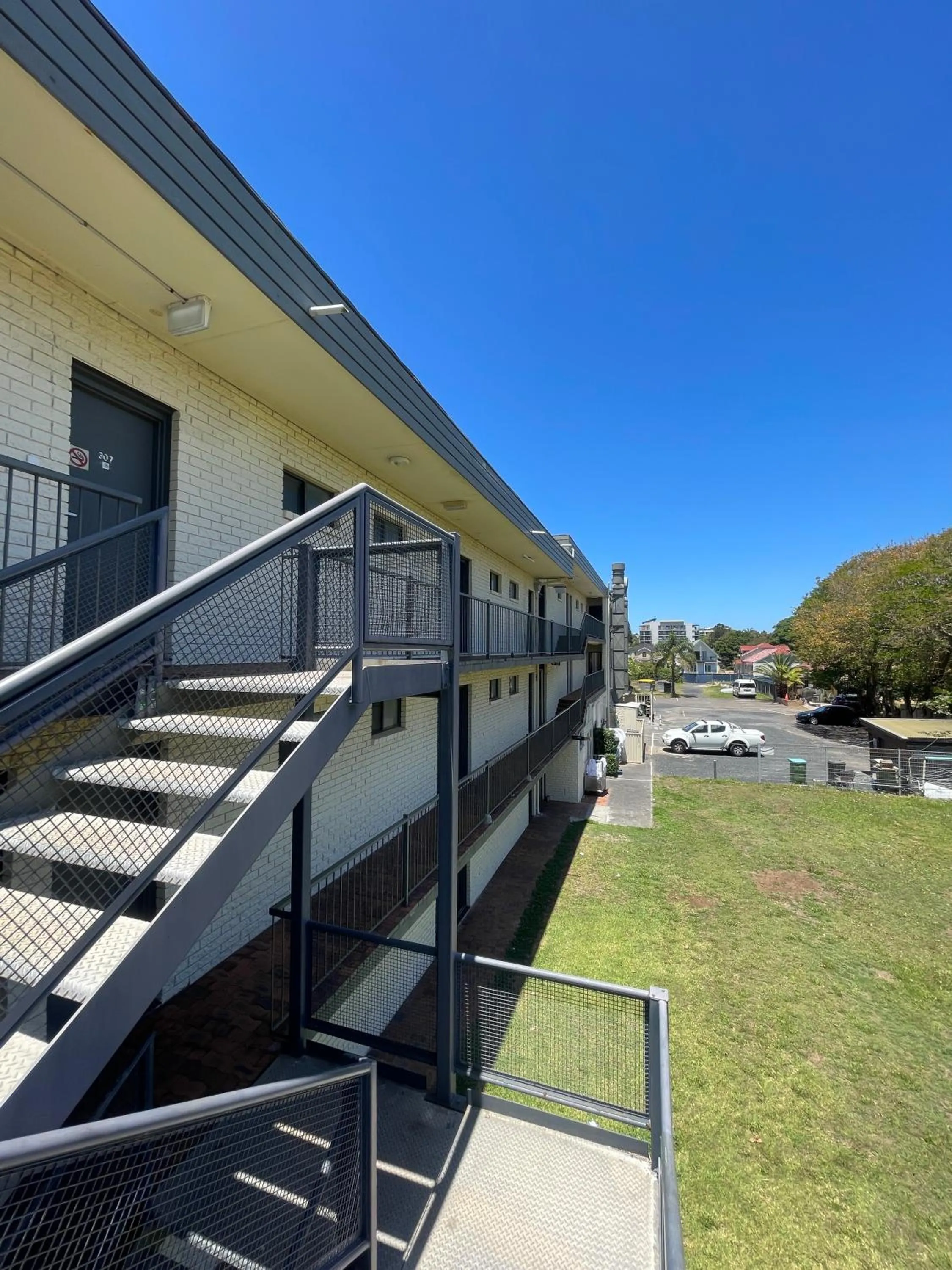 Property building in El Lago Waters Hotel