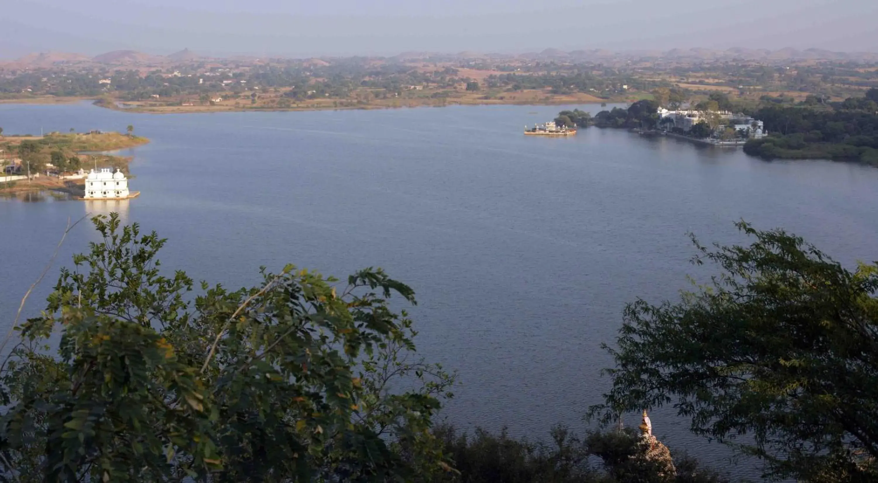 Bird's eye view in Udai Bilas Palace Bird's eye view in Udai Bilas Palace