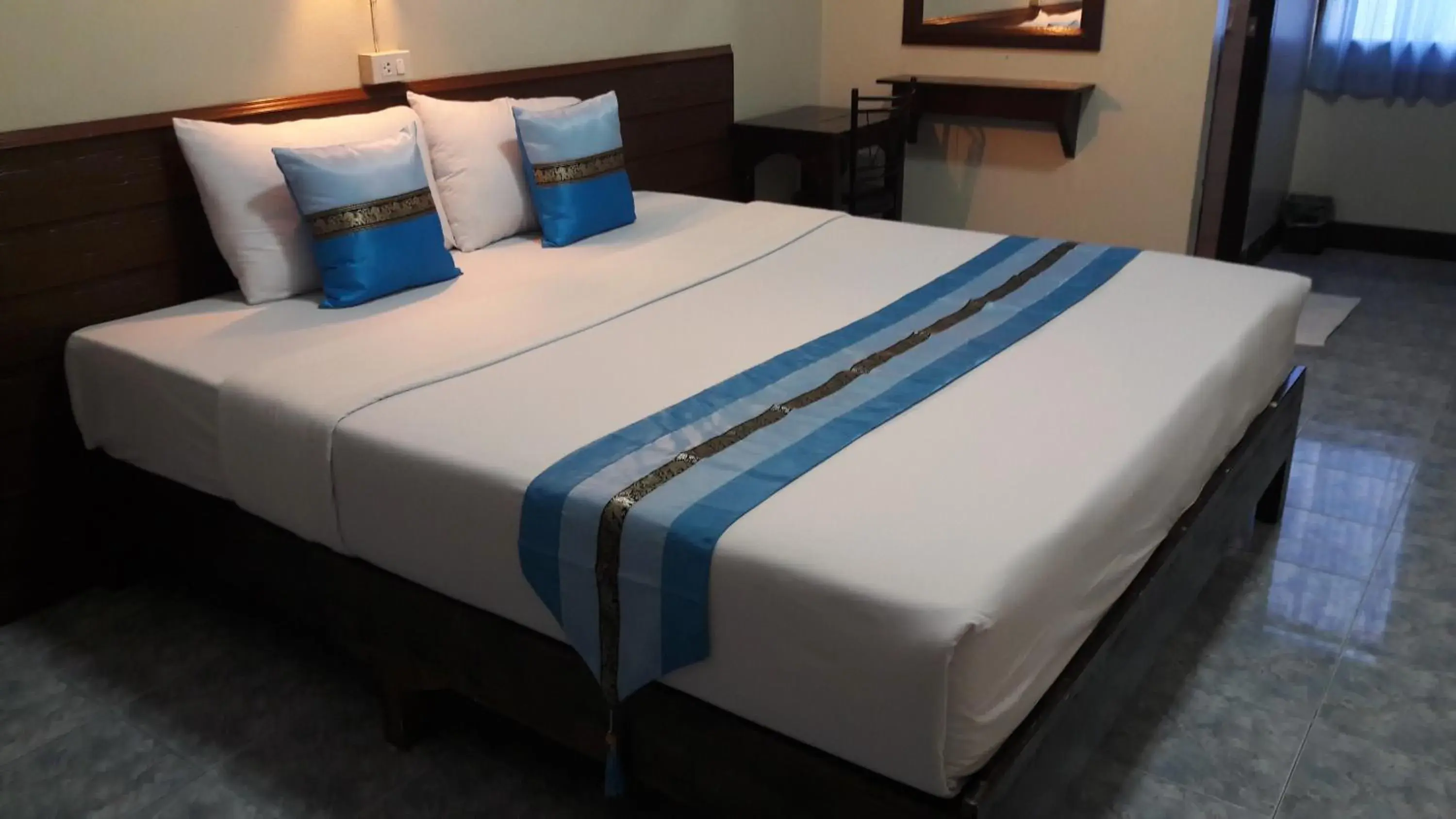 Bed in Lanna Thai Guesthouse Bed in Lanna Thai Guesthouse