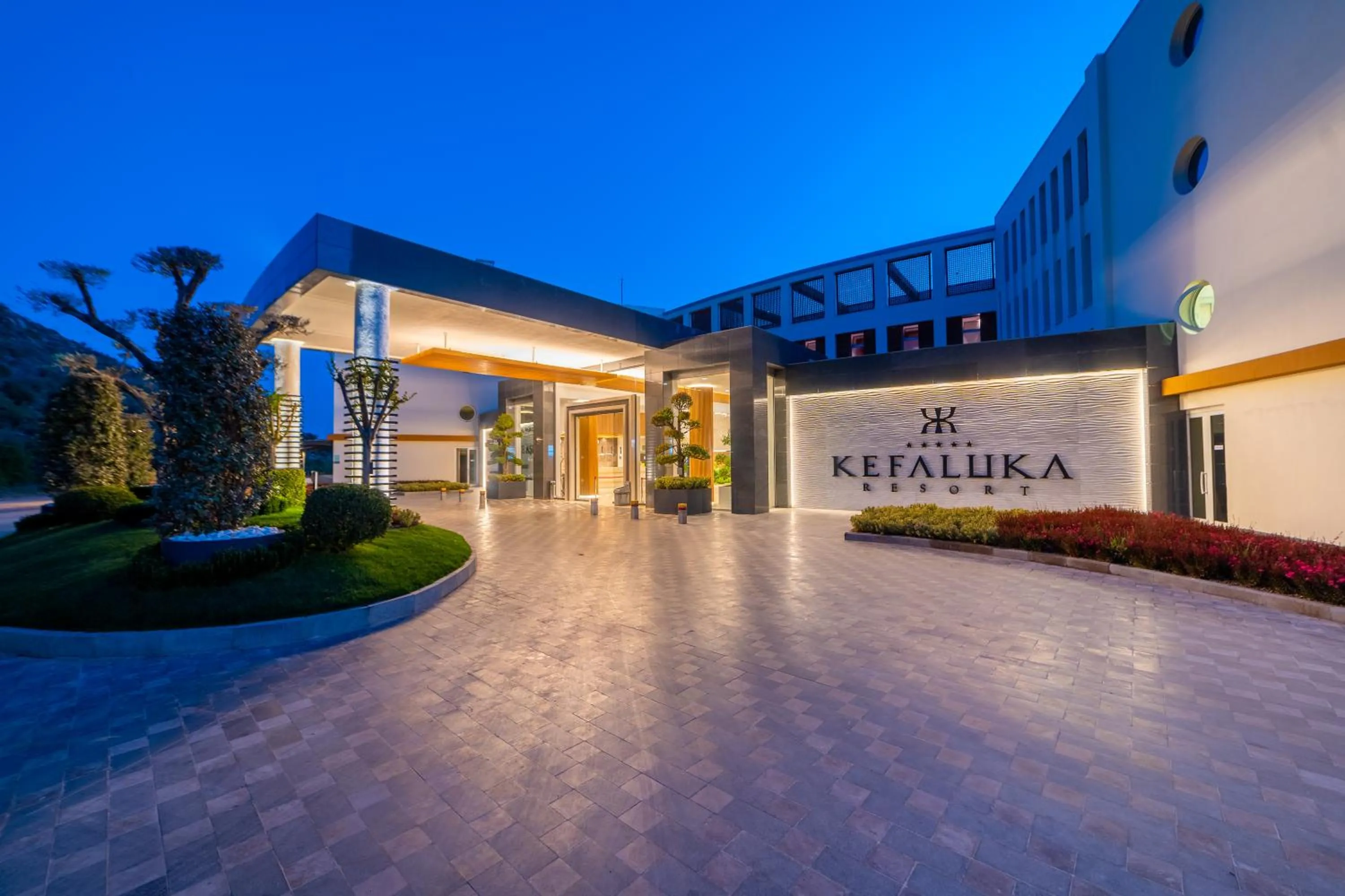 Property building in Kefaluka Resort