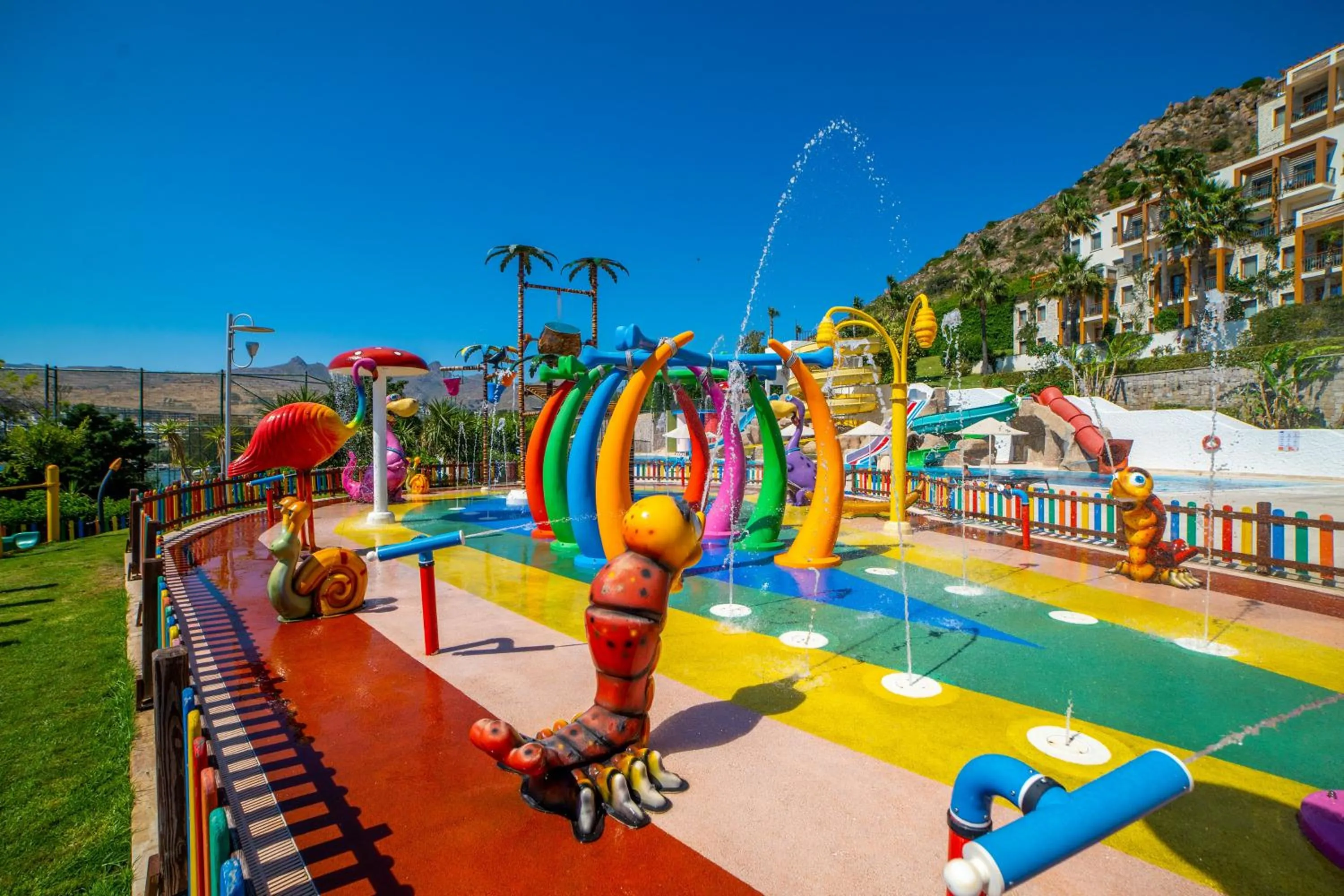 Children play ground in Kefaluka Resort