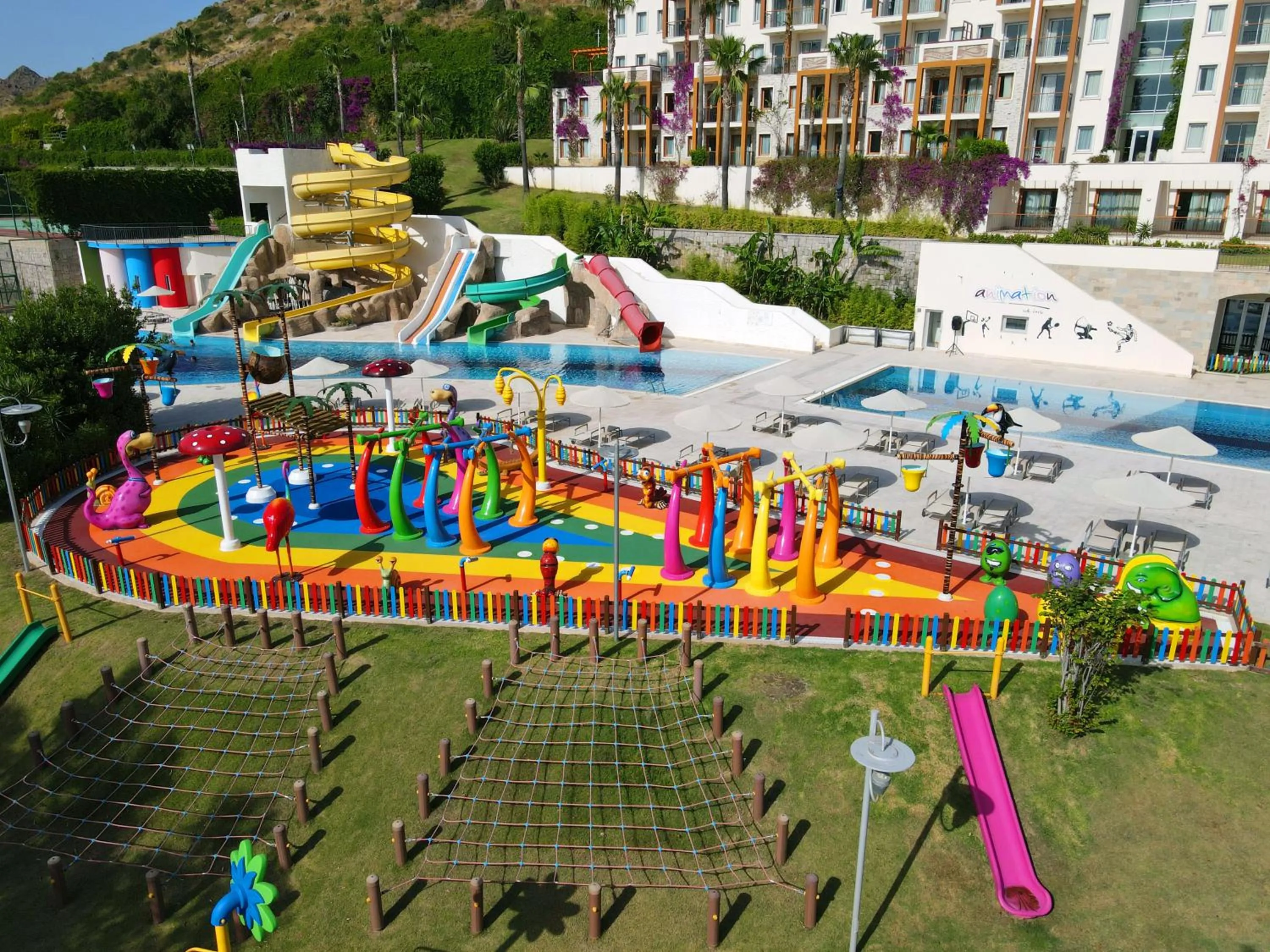 Children play ground in Kefaluka Resort