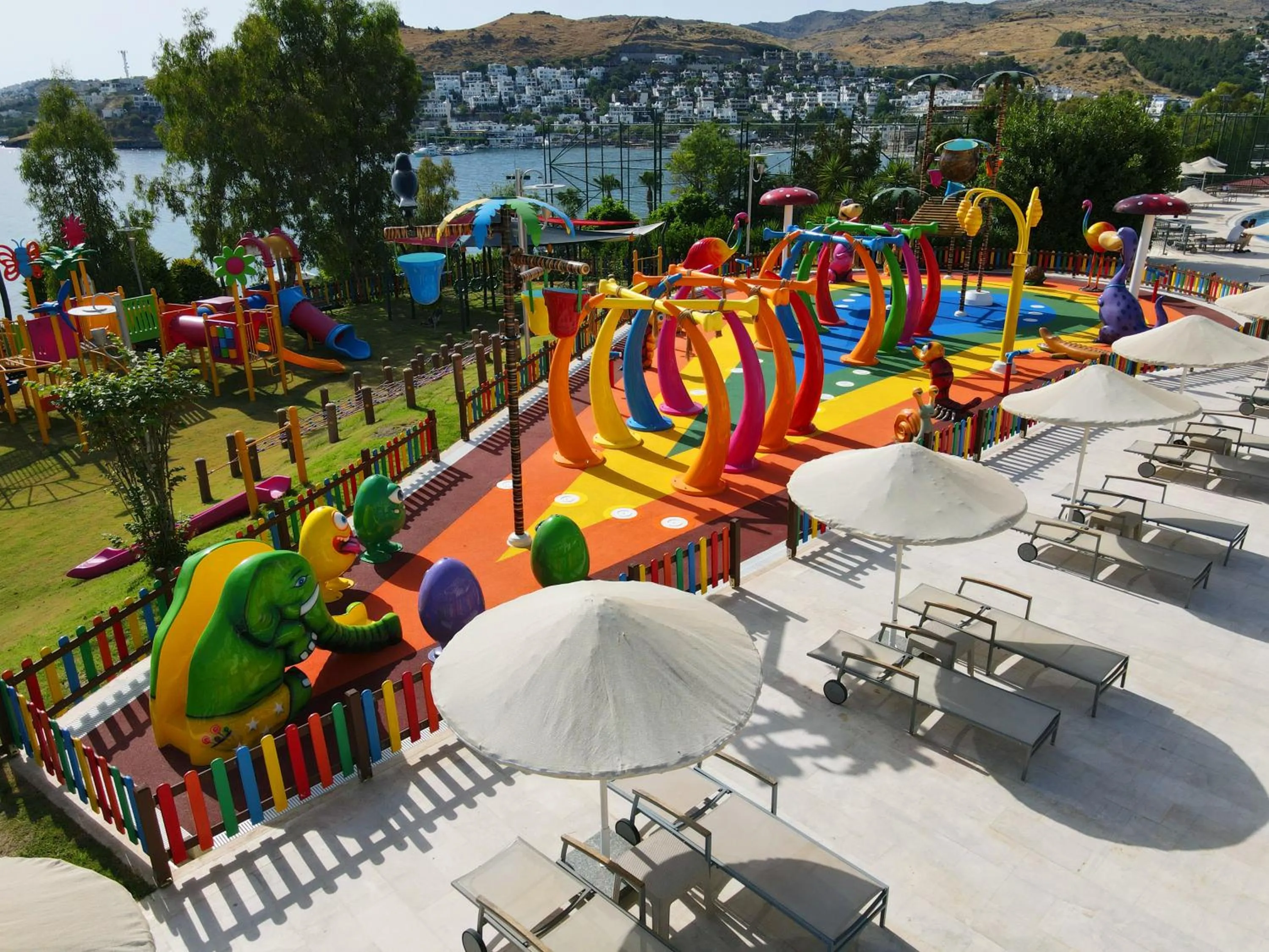 Children play ground in Kefaluka Resort