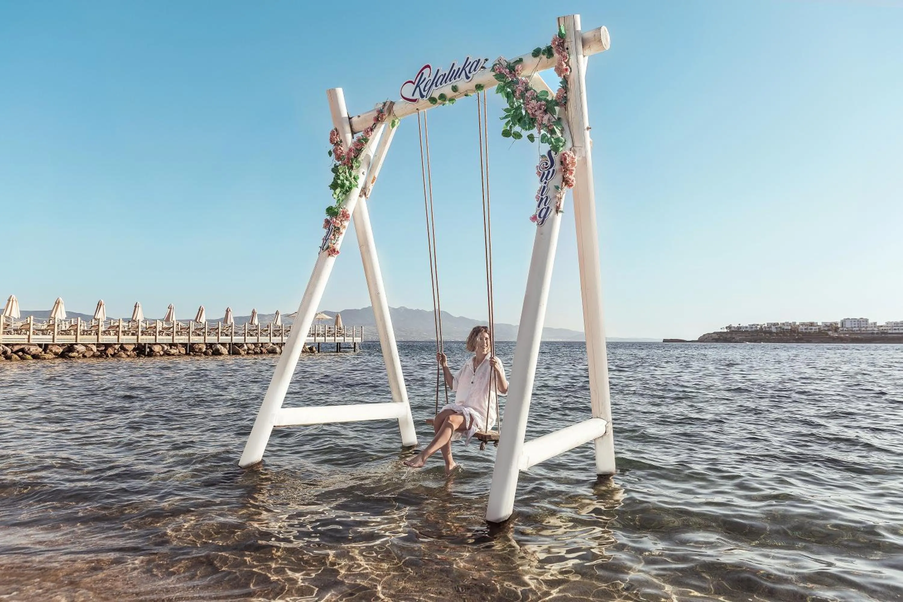 People in Kefaluka Resort