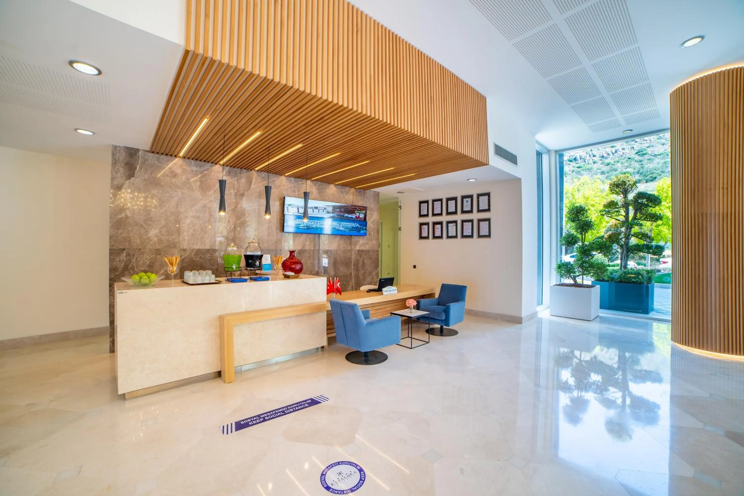 Lobby or reception in Kefaluka Resort