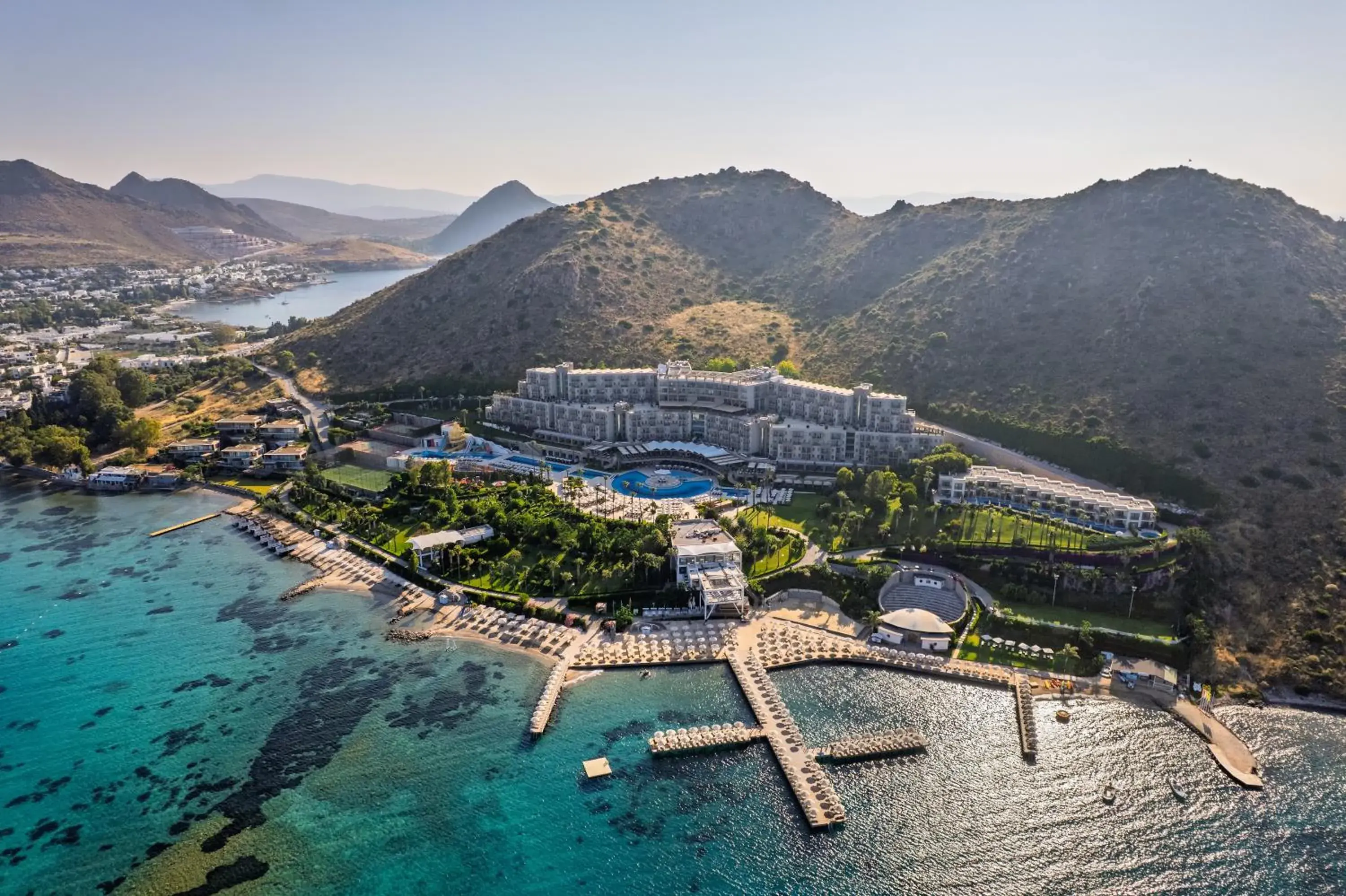 Bird's eye view in Kefaluka Resort Bird's eye view in Kefaluka Resort