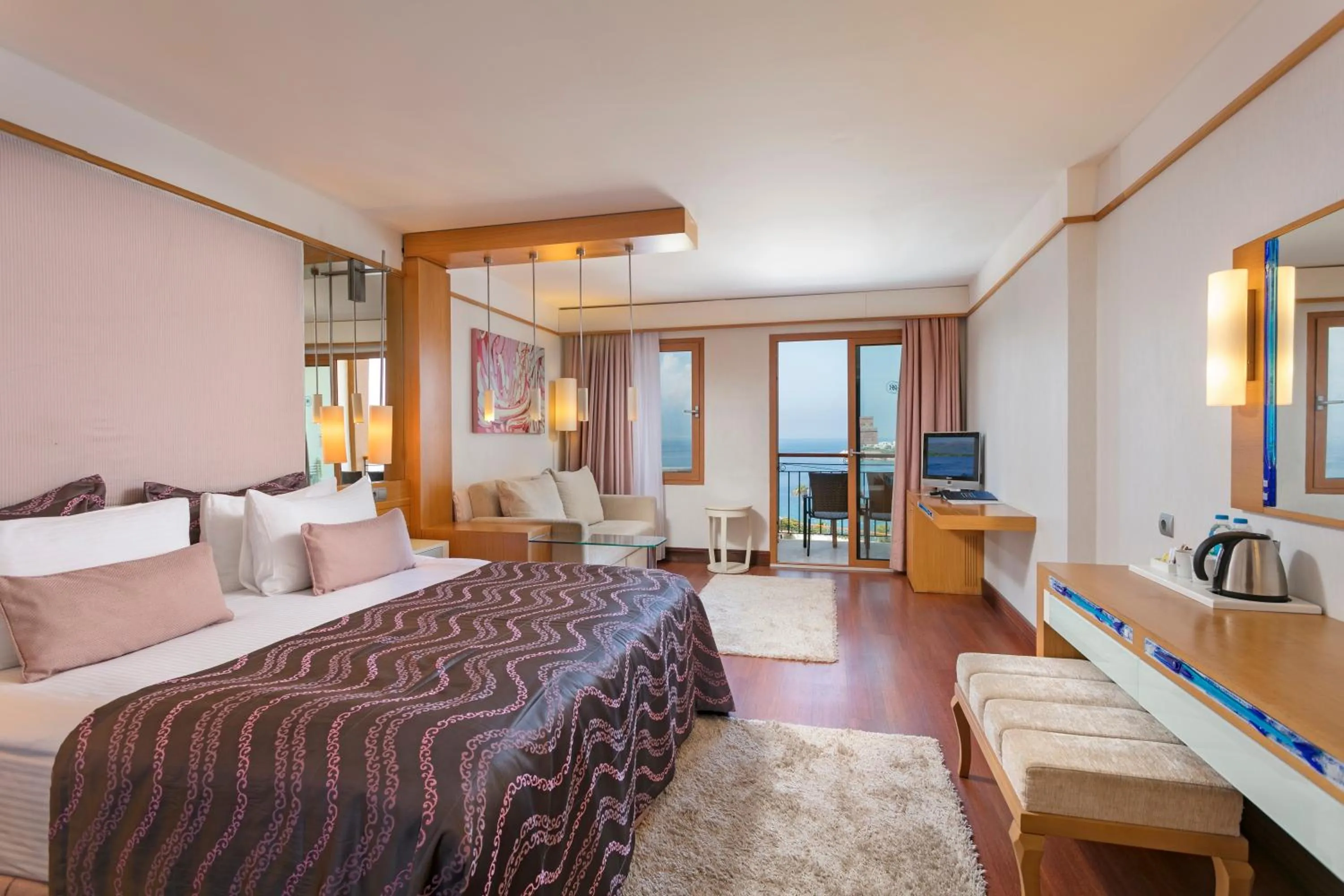 Photo of the whole room, Bed in Kefaluka Resort