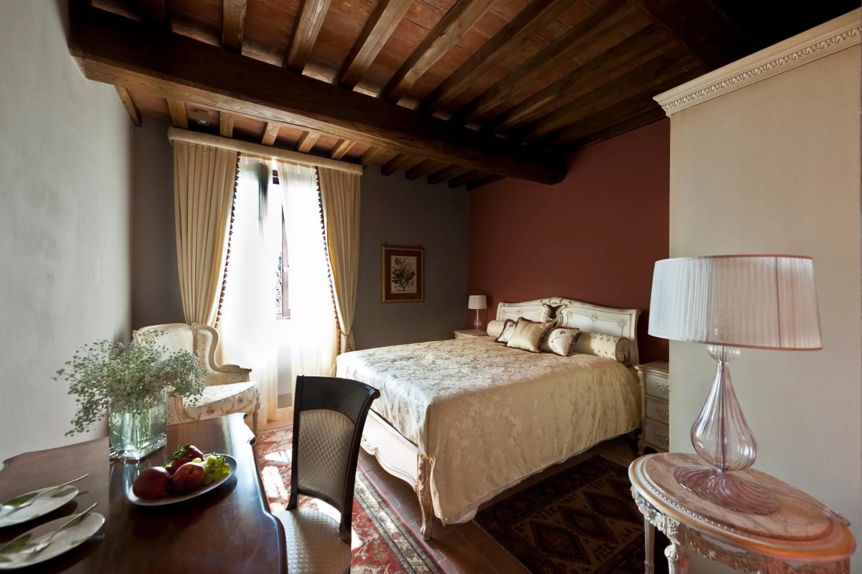 Bed in Villa Armena Relais