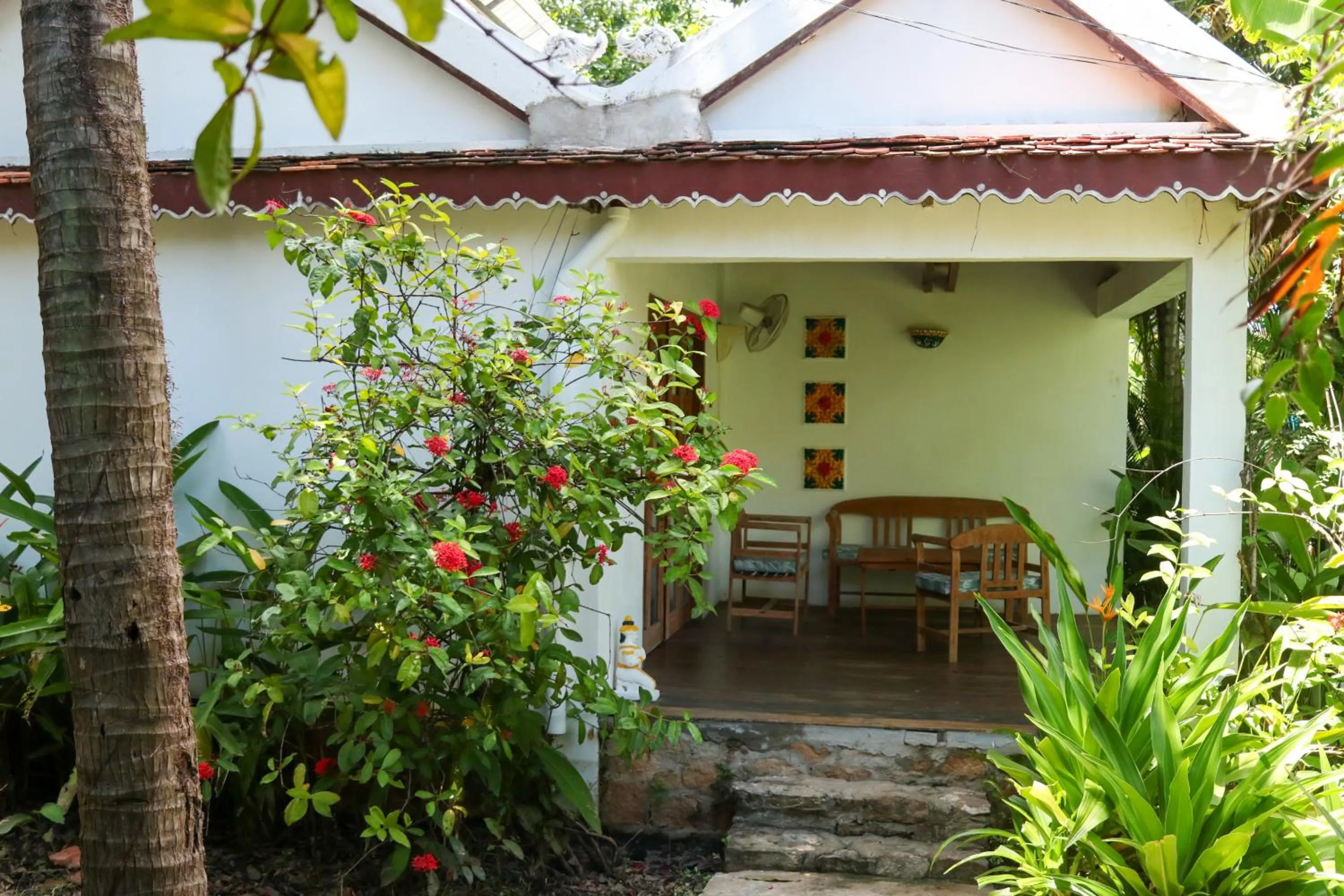 Garden in Sambor Village Hotel