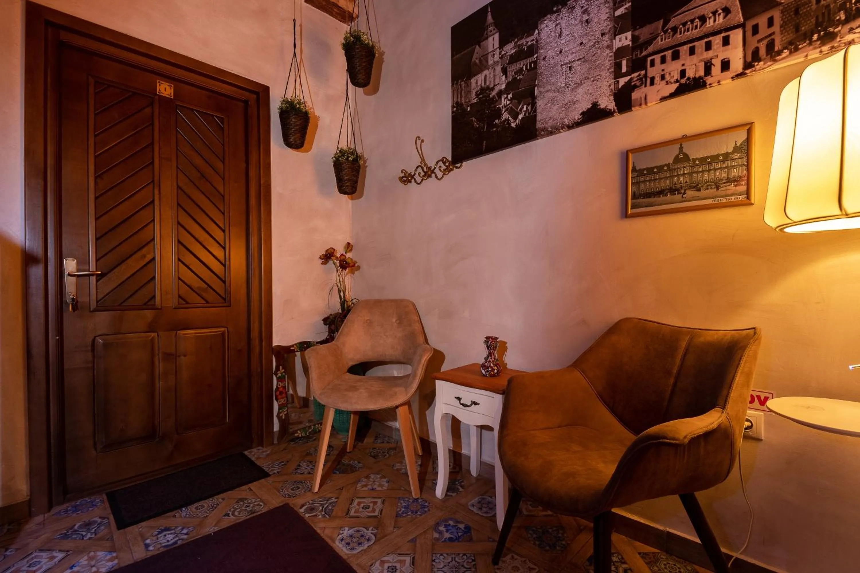 Lobby or reception in Wood House Republicii