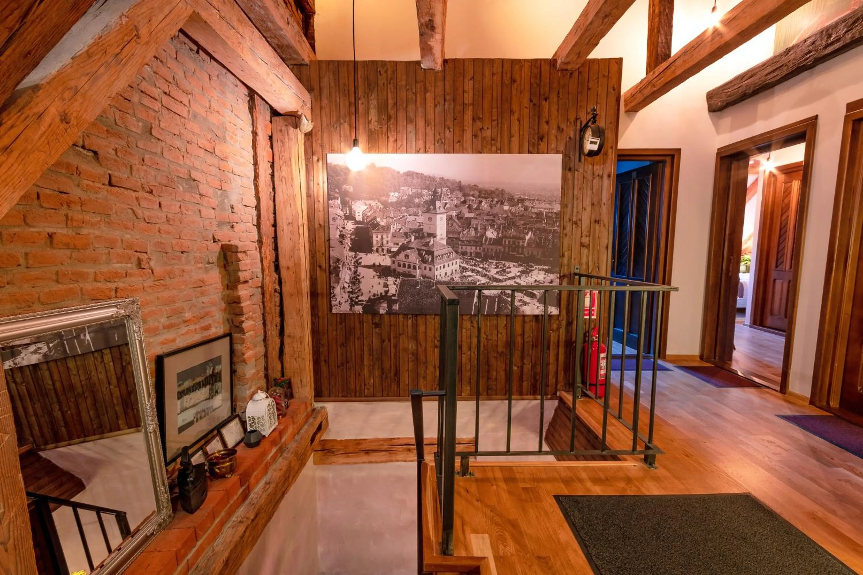 Lobby or reception in Wood House Republicii