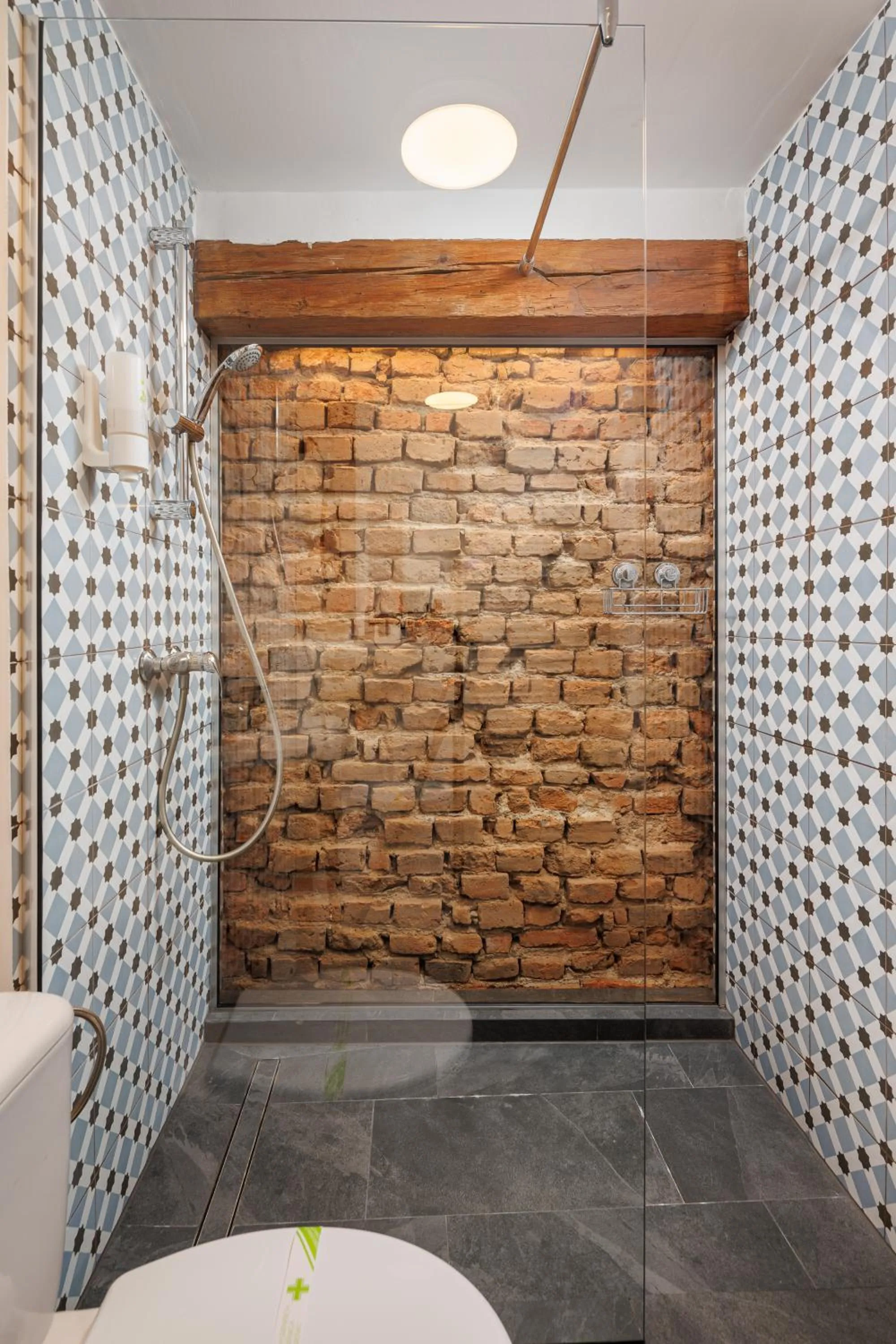 Shower in Wood House Republicii