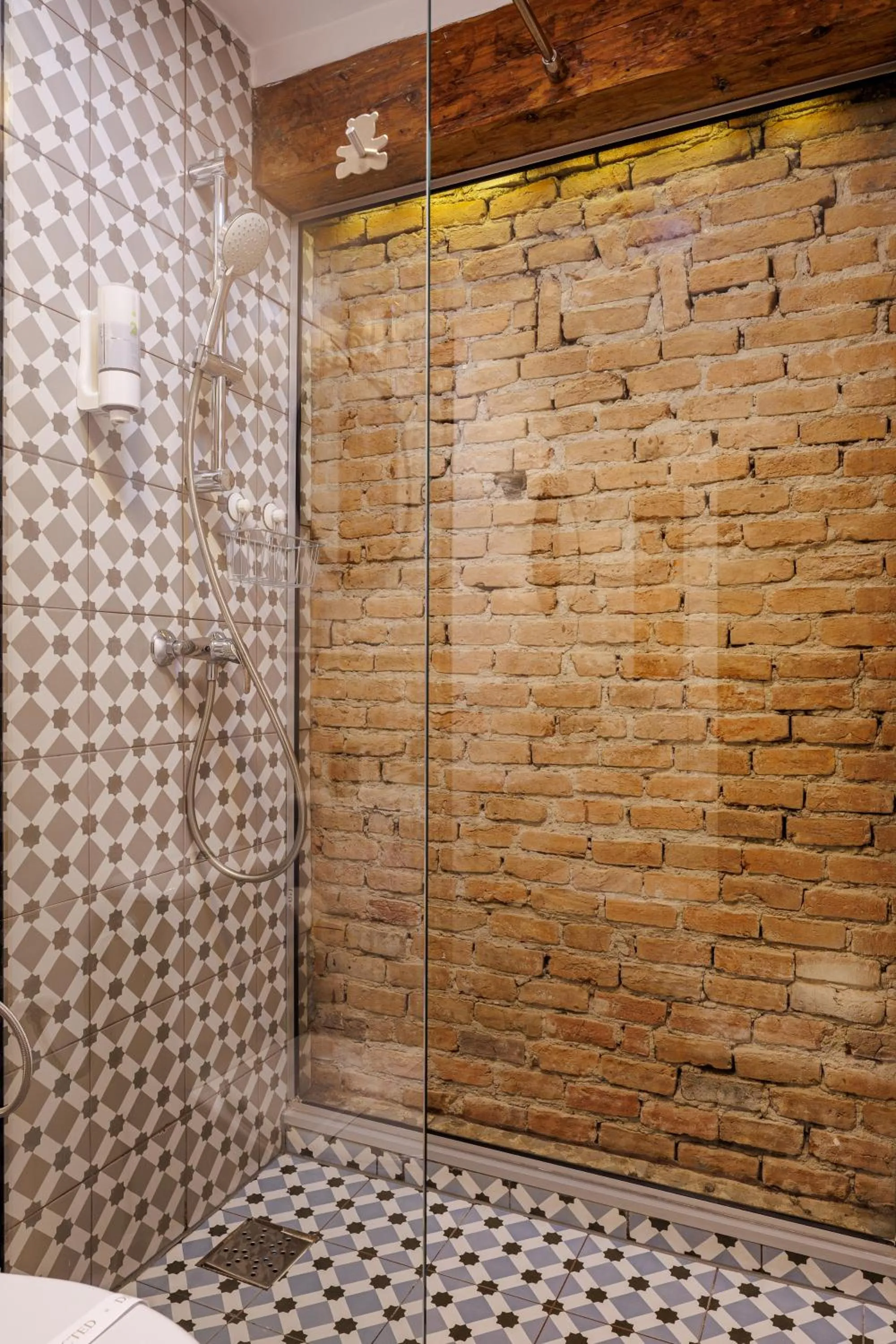 Shower in Wood House Republicii