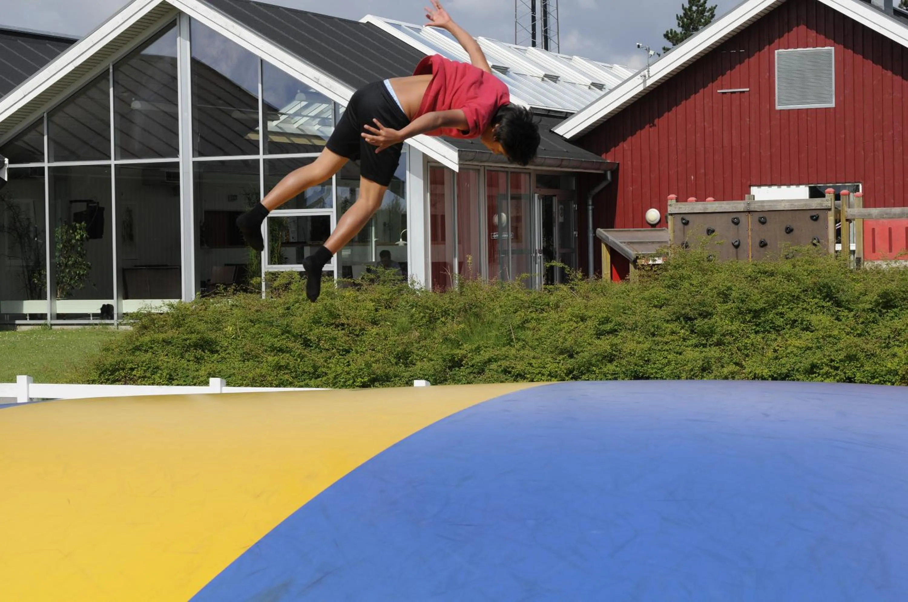 Facade/entrance in Danhostel Ishøj Strand
