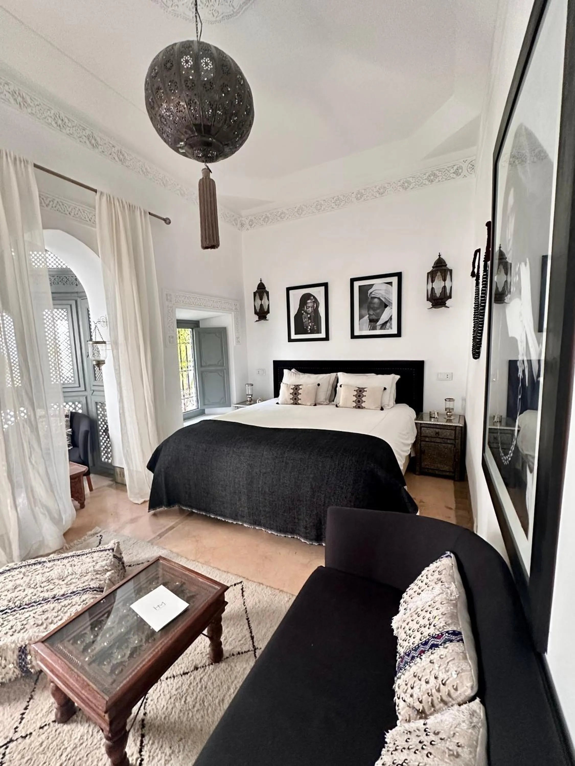 Bed in Riad Hadika Maria