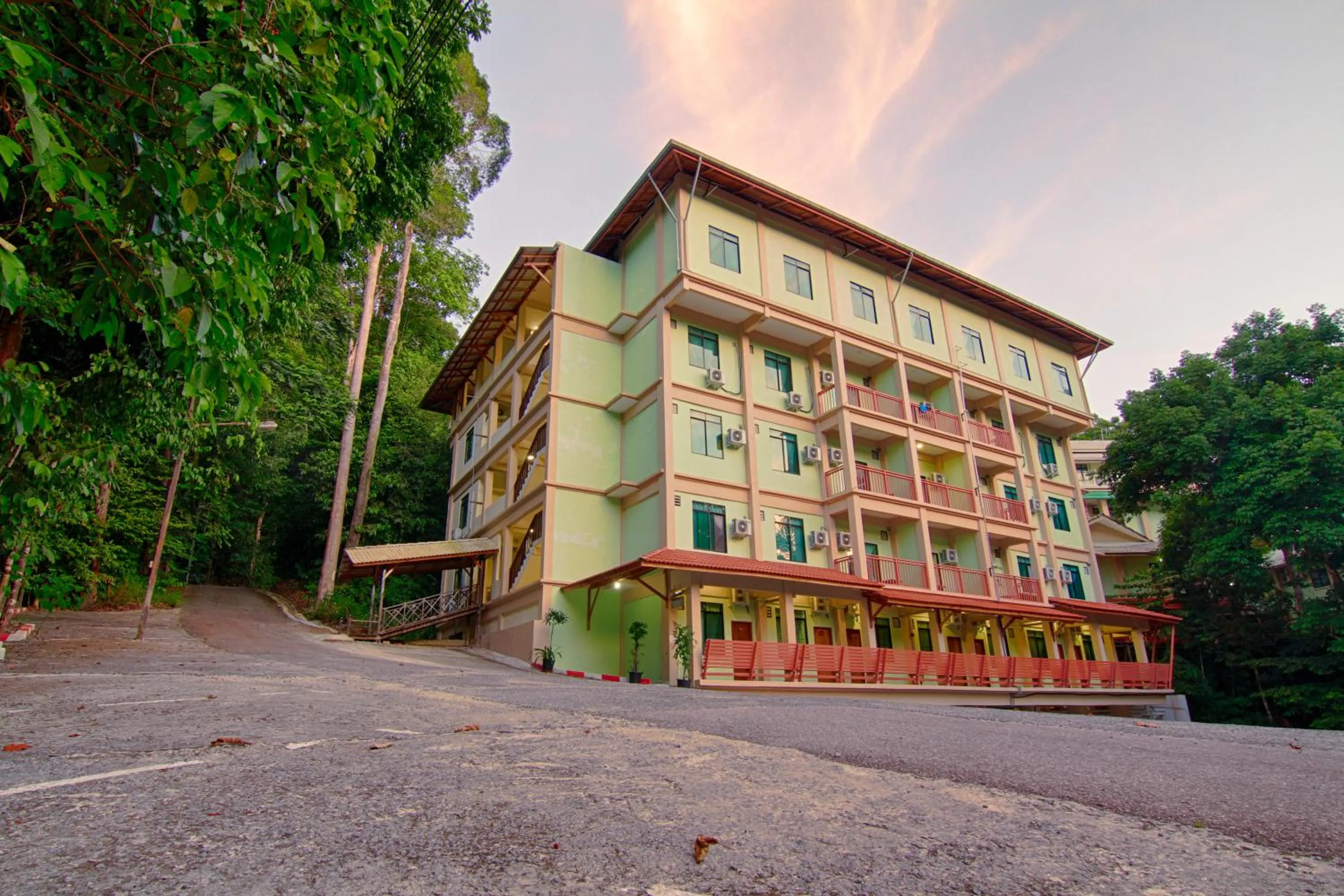 Property building in Borneo Tropical Rainforest Resort