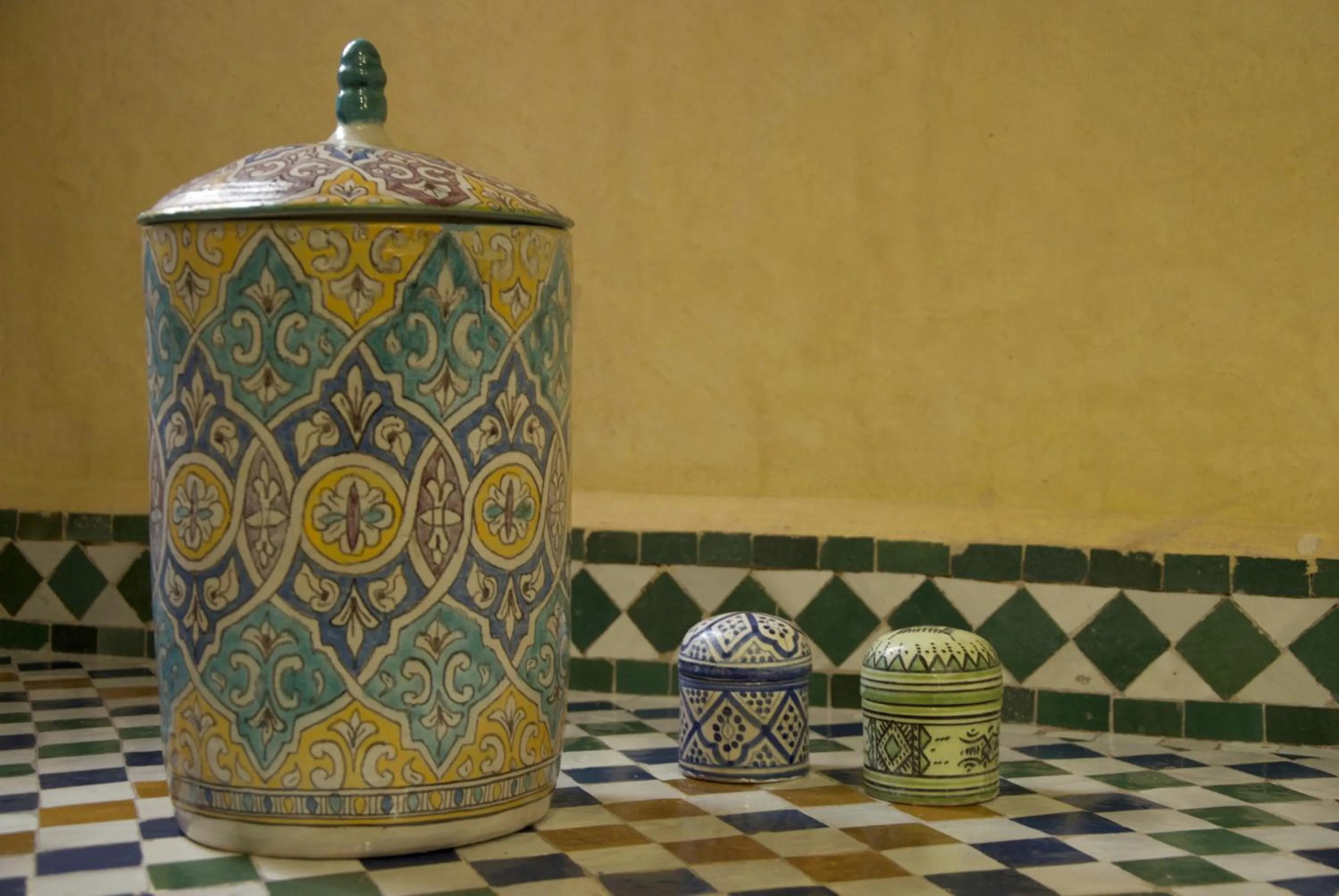 Decorative detail in Dar Anebar