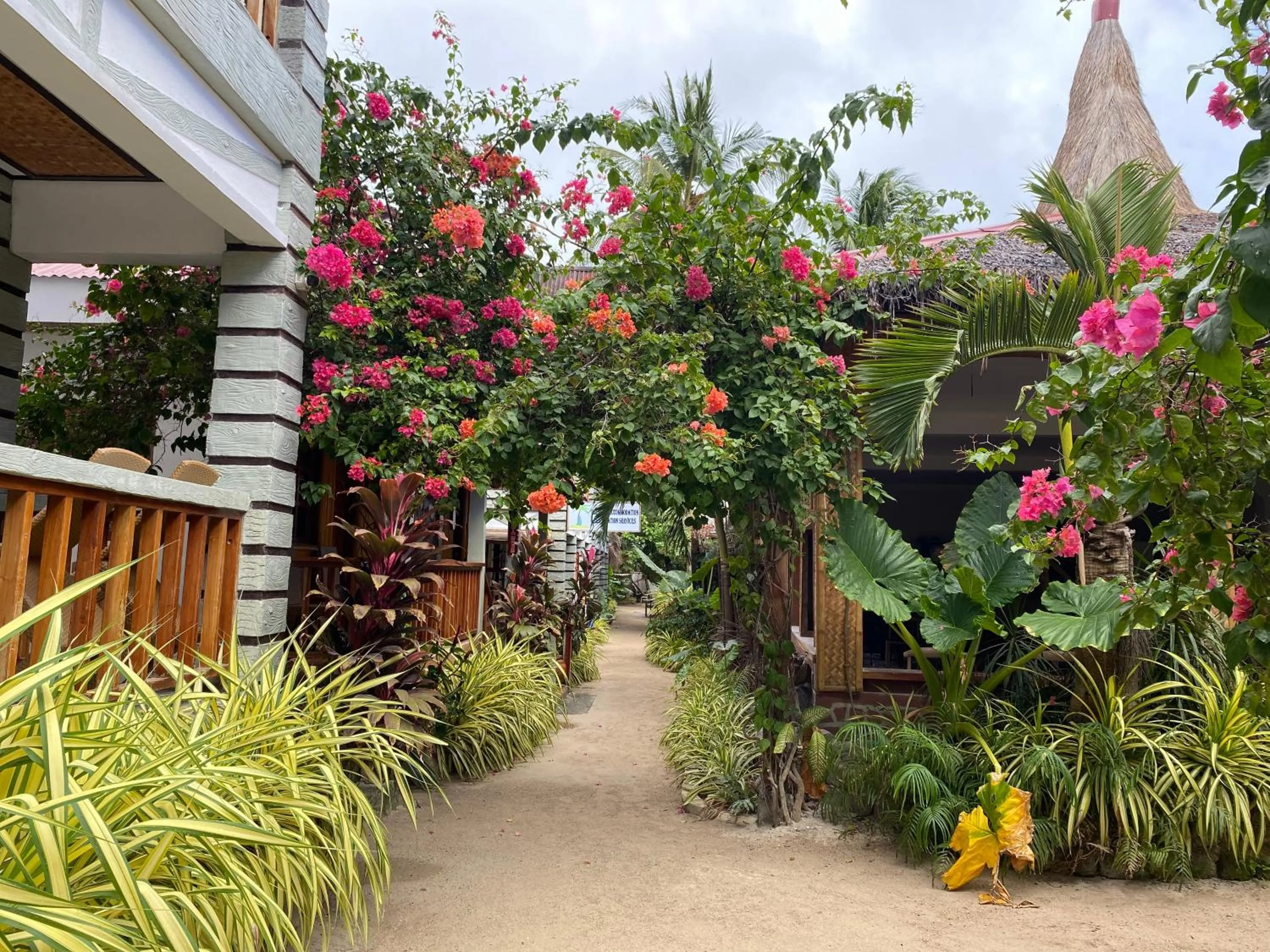 Garden in Nigi Nigi Too Beach Resort
