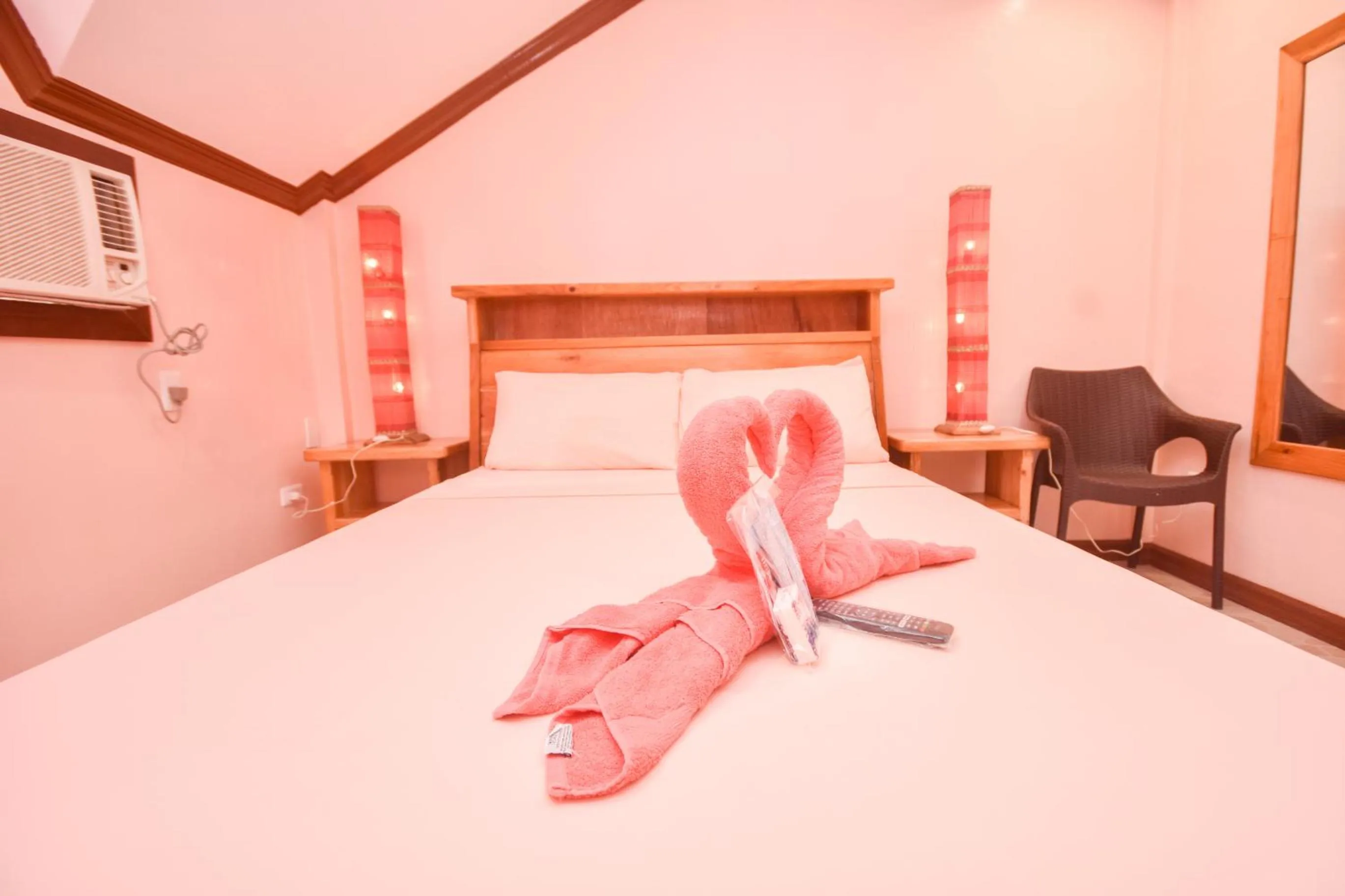 Bed in Nigi Nigi Too Beach Resort